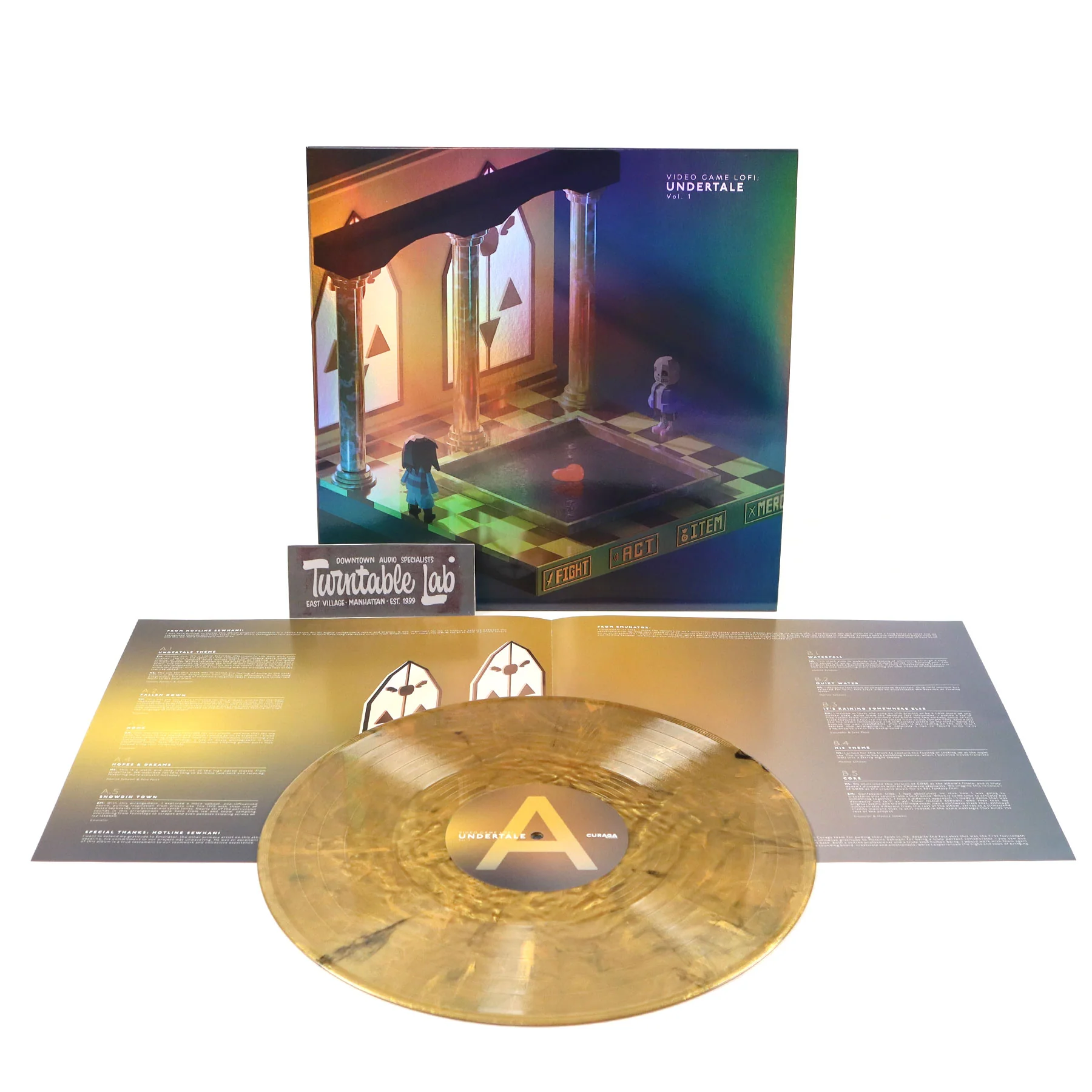 Emunator & Hotline Sehwani: Video Game LoFi - Undertale Vol.1 (180g, Colored Vinyl) Vinyl LP - Image 2