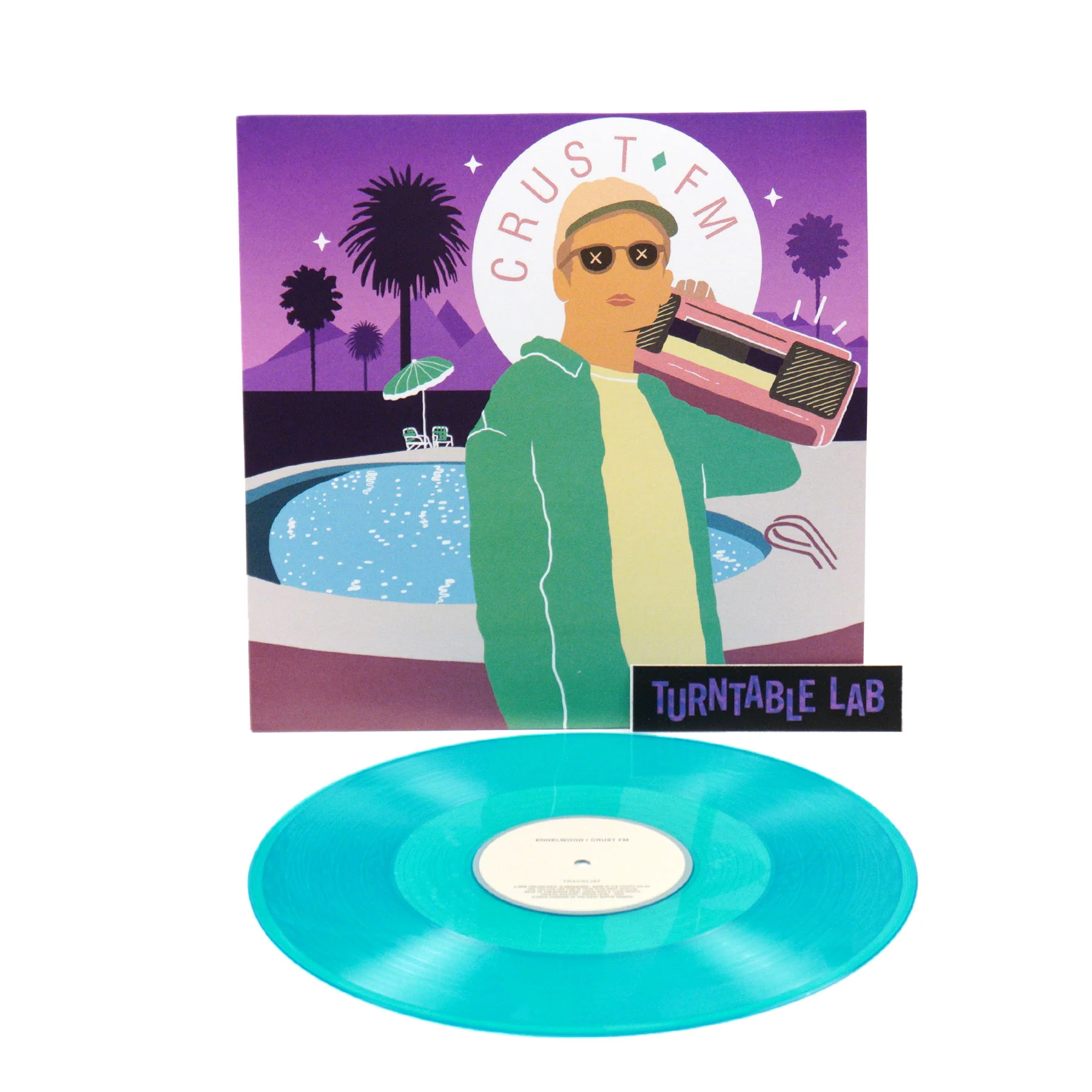 Engelwood: Crust FM (Colored Vinyl) Vinyl LP - Image 2