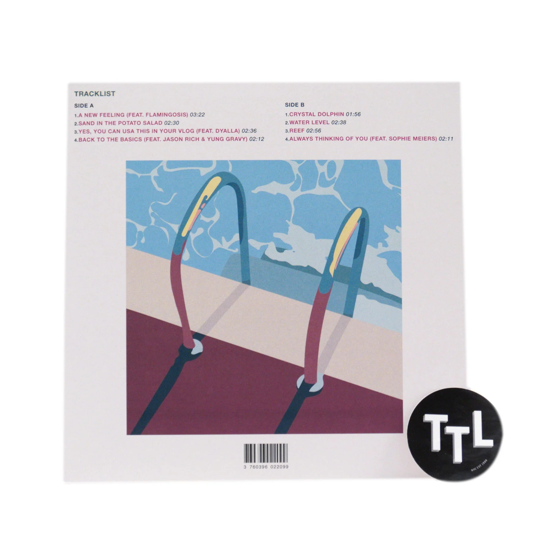 Engelwood: Crust FM (Colored Vinyl) Vinyl LP - Image 3