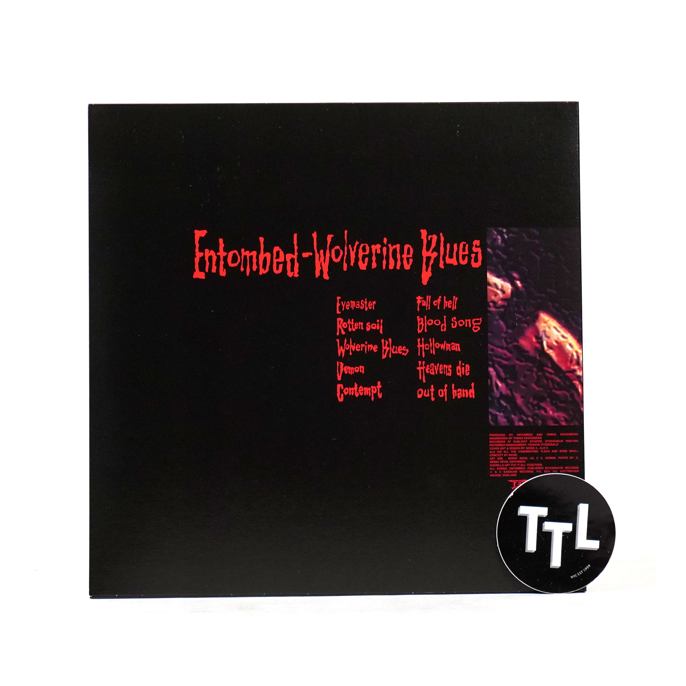Entombed: Wolverine Blues (Indie Exclusive Colored Vinyl) Vinyl LP - Image 3