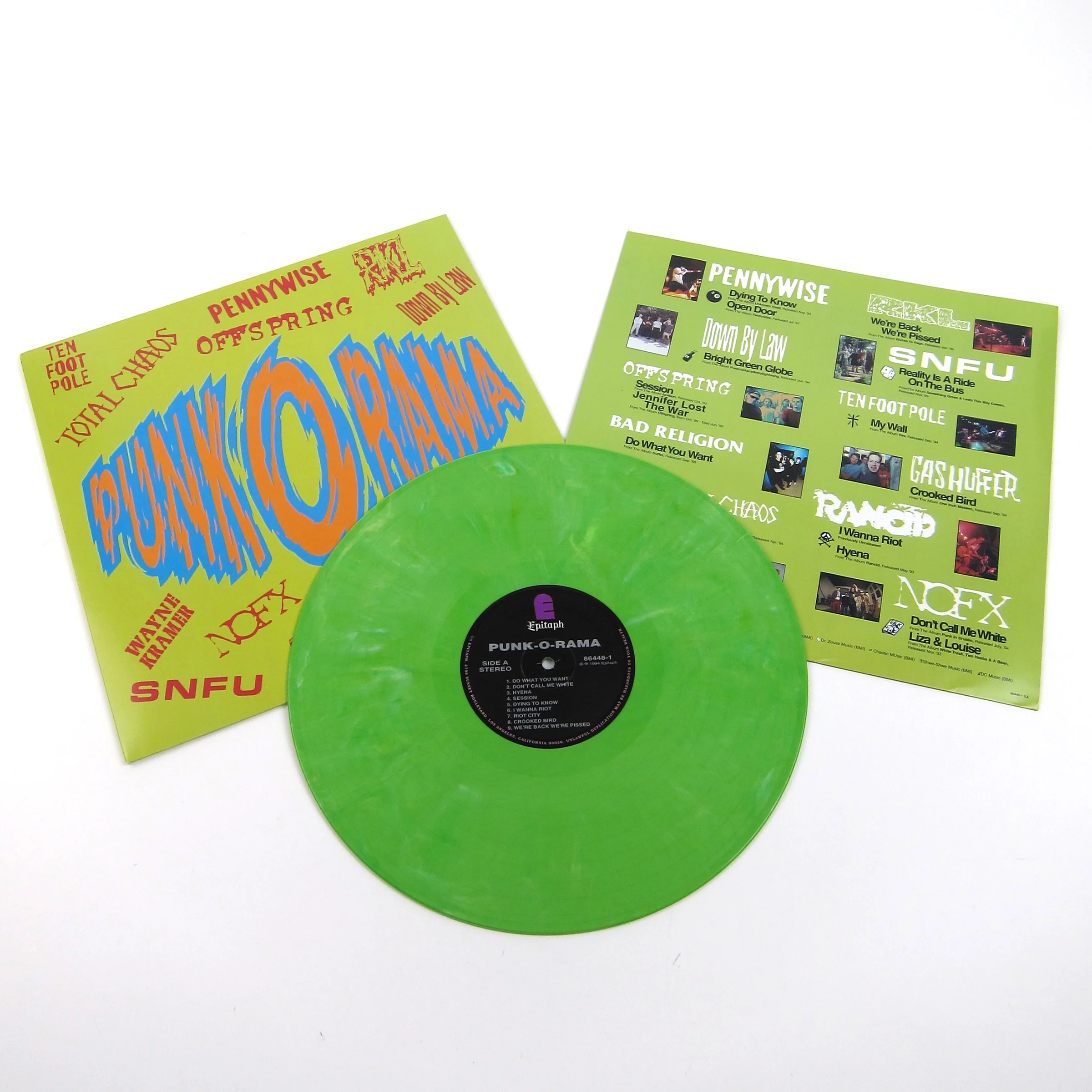 Epitaph: Punk-O-Rama (Colored Vinyl) Vinyl LP - Image 2