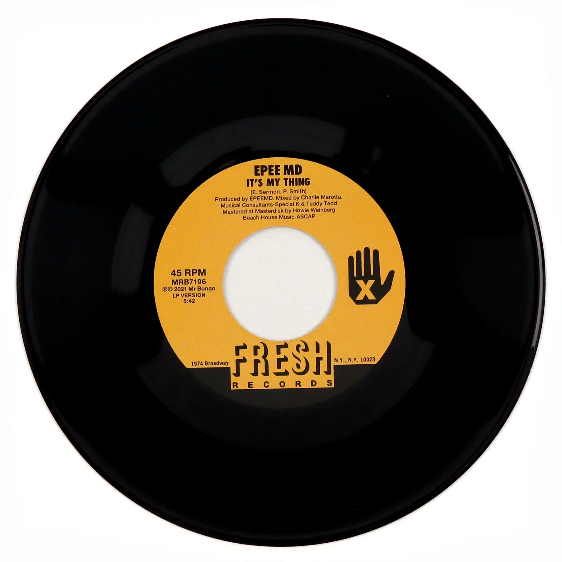 EPMD: It's My Thing / You're A Customer Vinyl 7" - Image 2