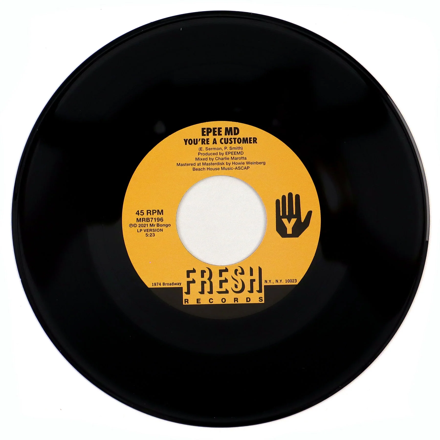 EPMD: It's My Thing / You're A Customer Vinyl 7" - Image 3