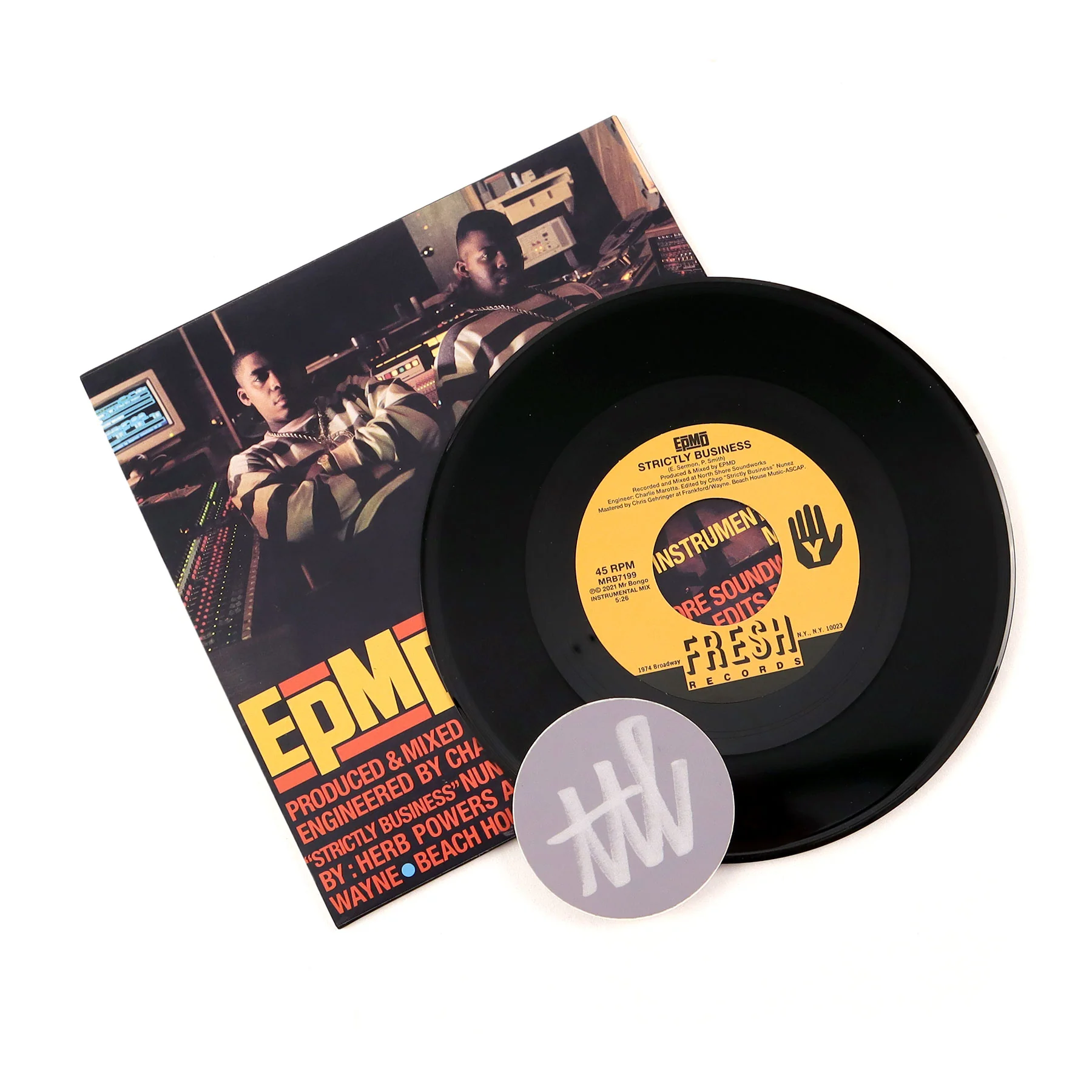 EPMD: Strictly Business Vinyl 7" - Image 2