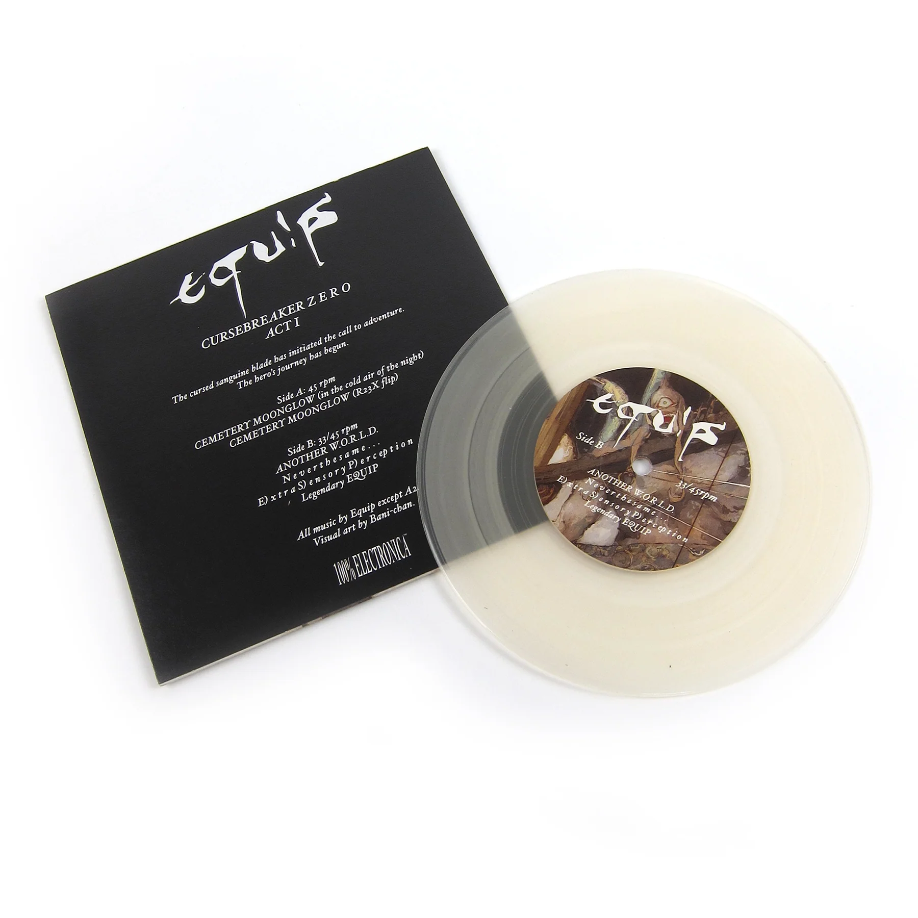 Equip: Cemetery Moonglow (Colored Vinyl) Vinyl 7" - Image 2