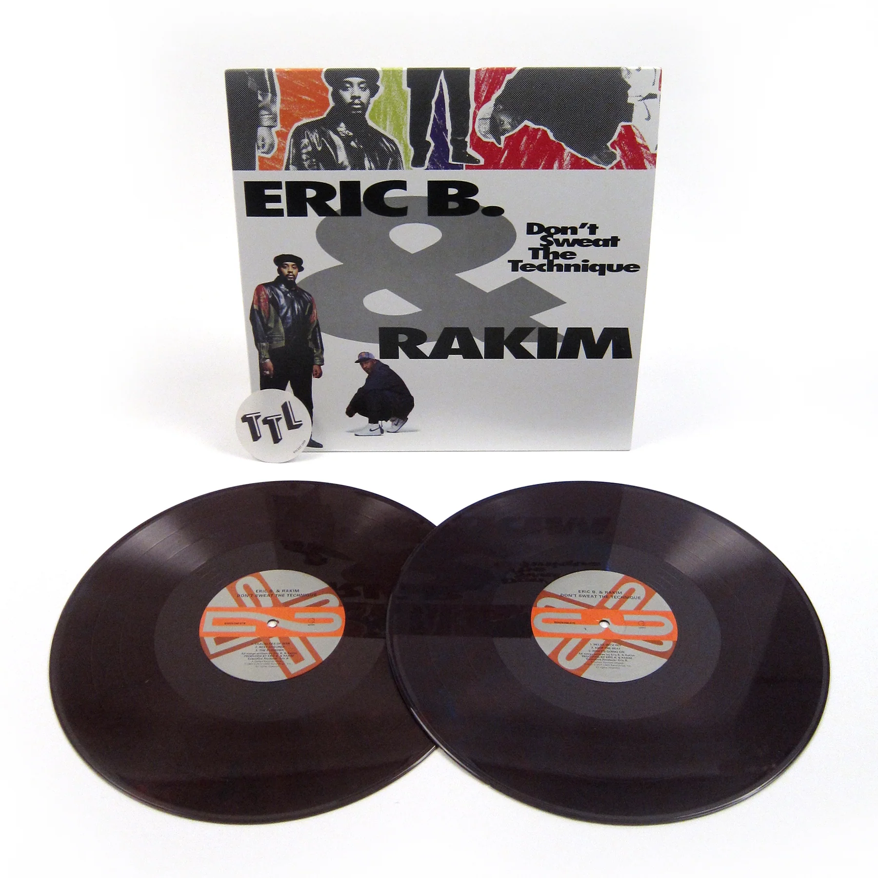 Eric B. & Rakim: Don't Sweat The Technique (Colored Vinyl) Vinyl 2LP - Image 2