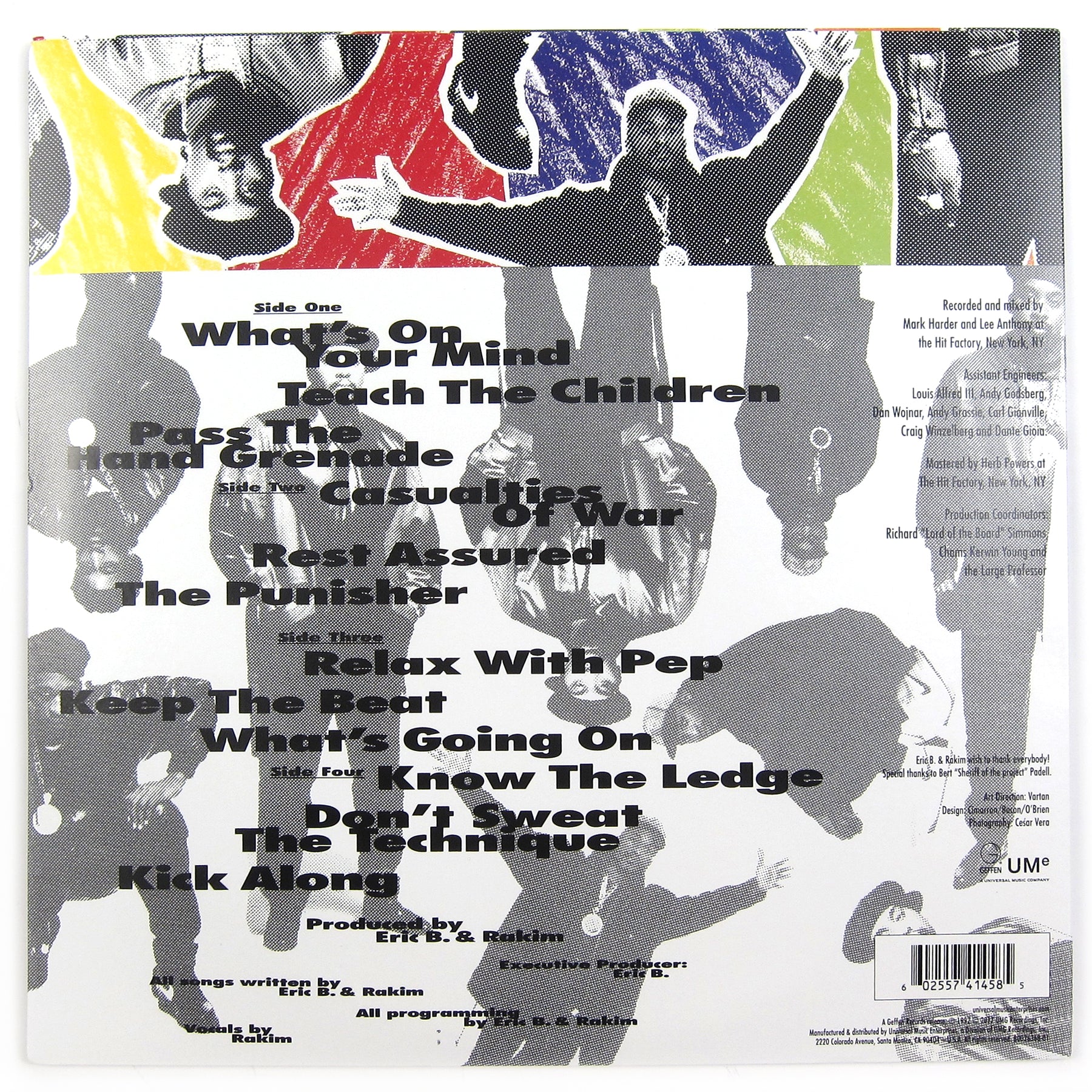 Eric B. & Rakim: Don't Sweat The Technique (Colored Vinyl) Vinyl 2LP - Image 3