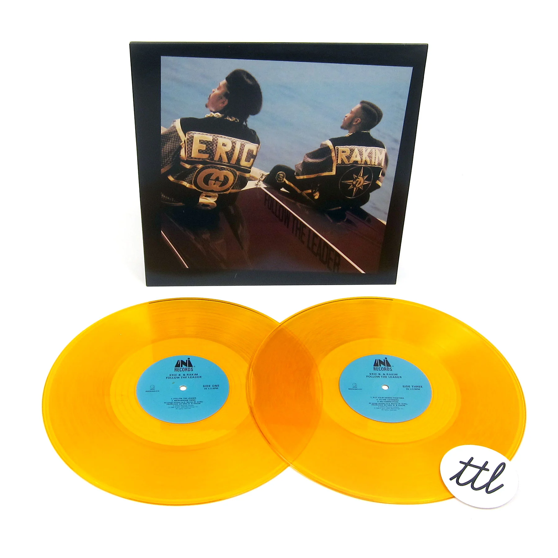 Eric B. & Rakim: Follow The Leader (Colored Vinyl) Vinyl 2LP - Image 2