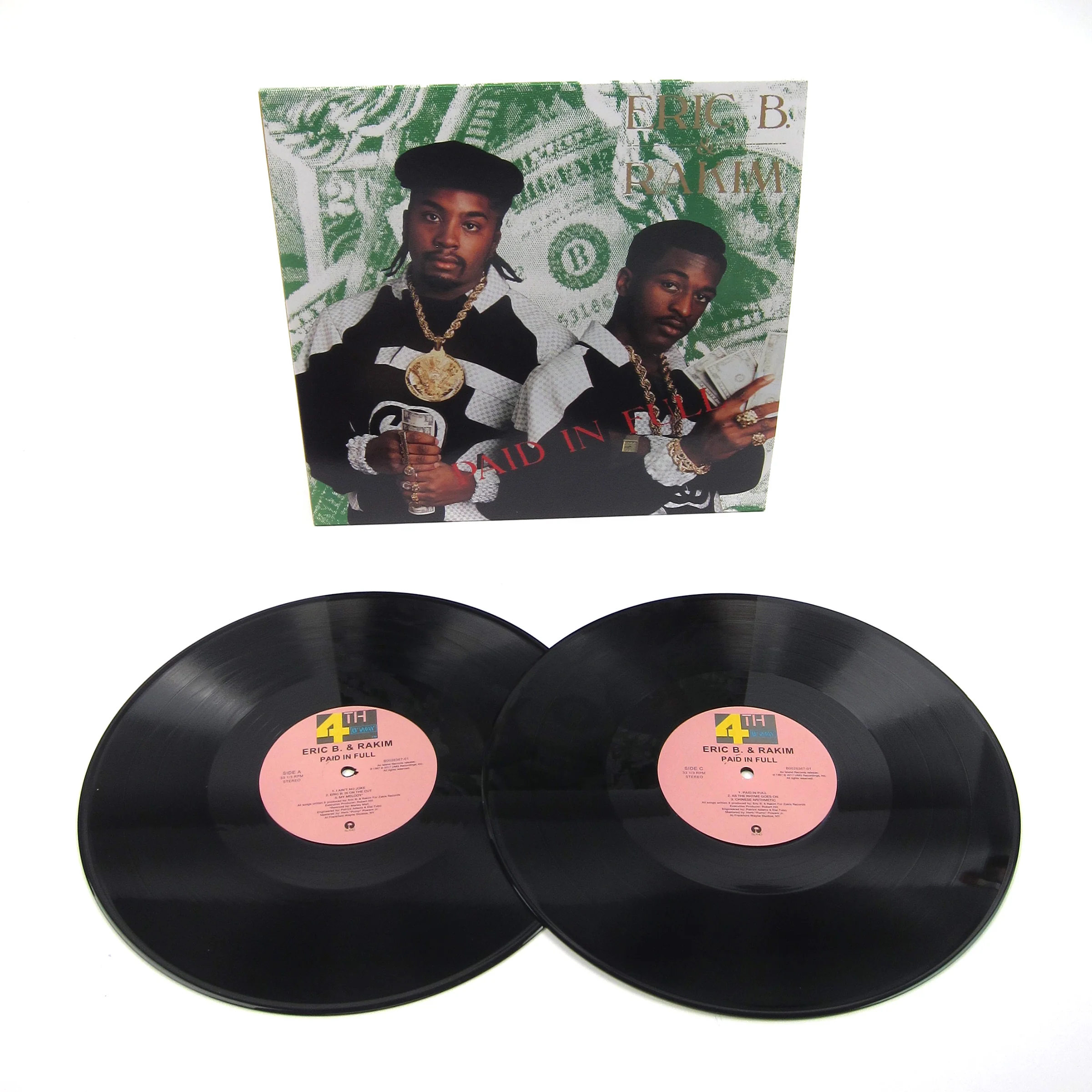 Eric B. & Rakim: Paid In Full Vinyl 2LP - Image 2