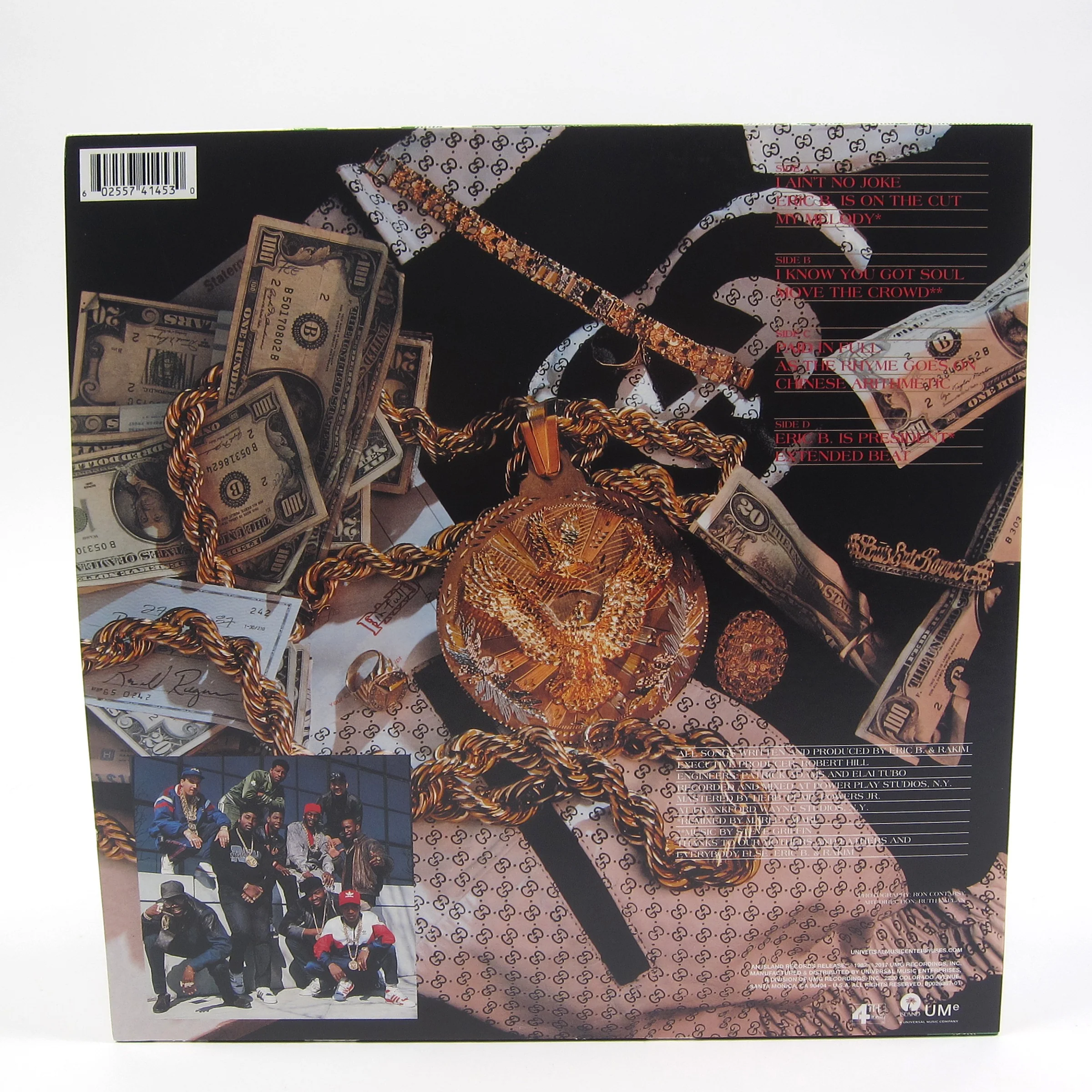 Eric B. & Rakim: Paid In Full Vinyl 2LP - Image 3
