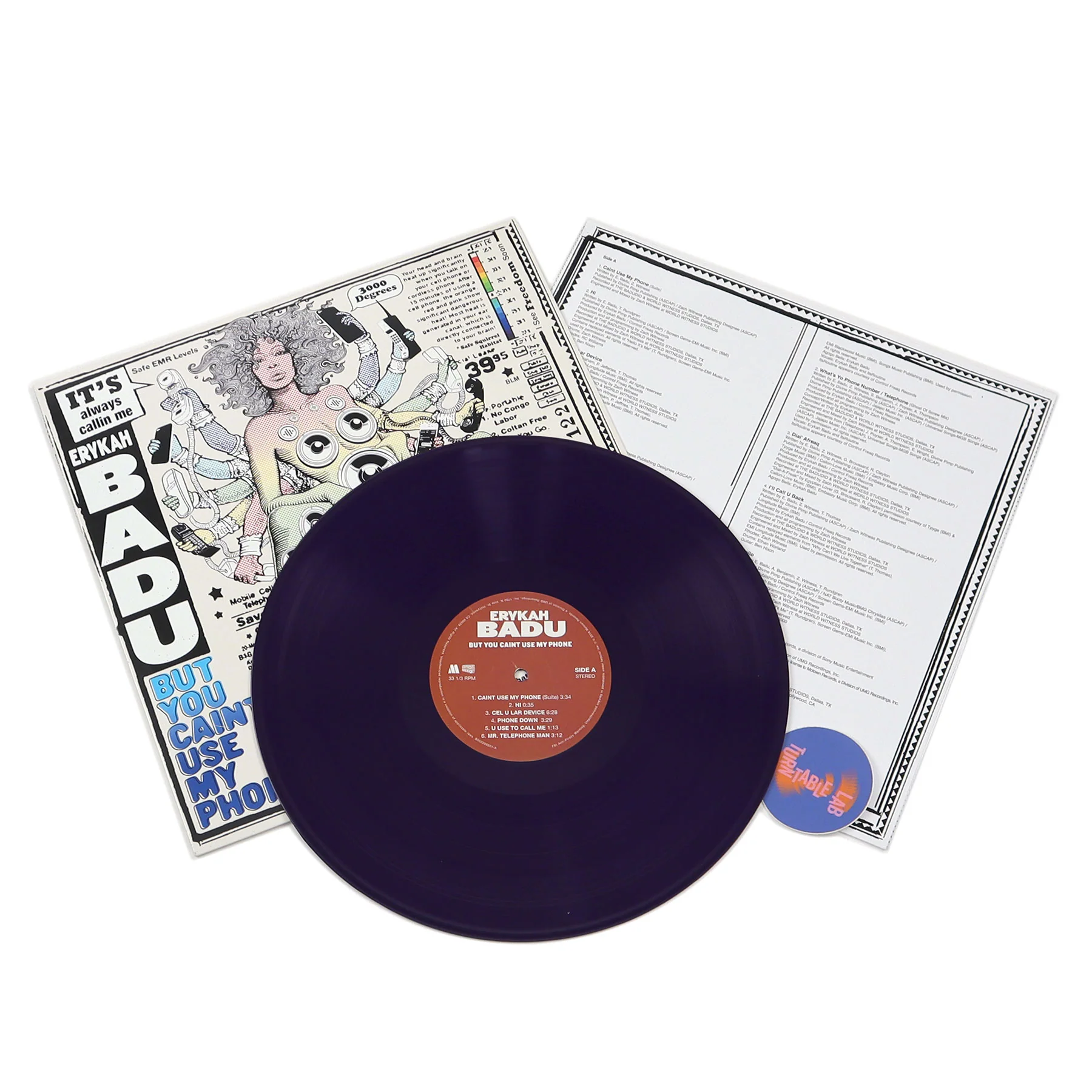 Erykah Badu: But You Caint Use My Phone (Colored Vinyl) Vinyl LP - Image 2