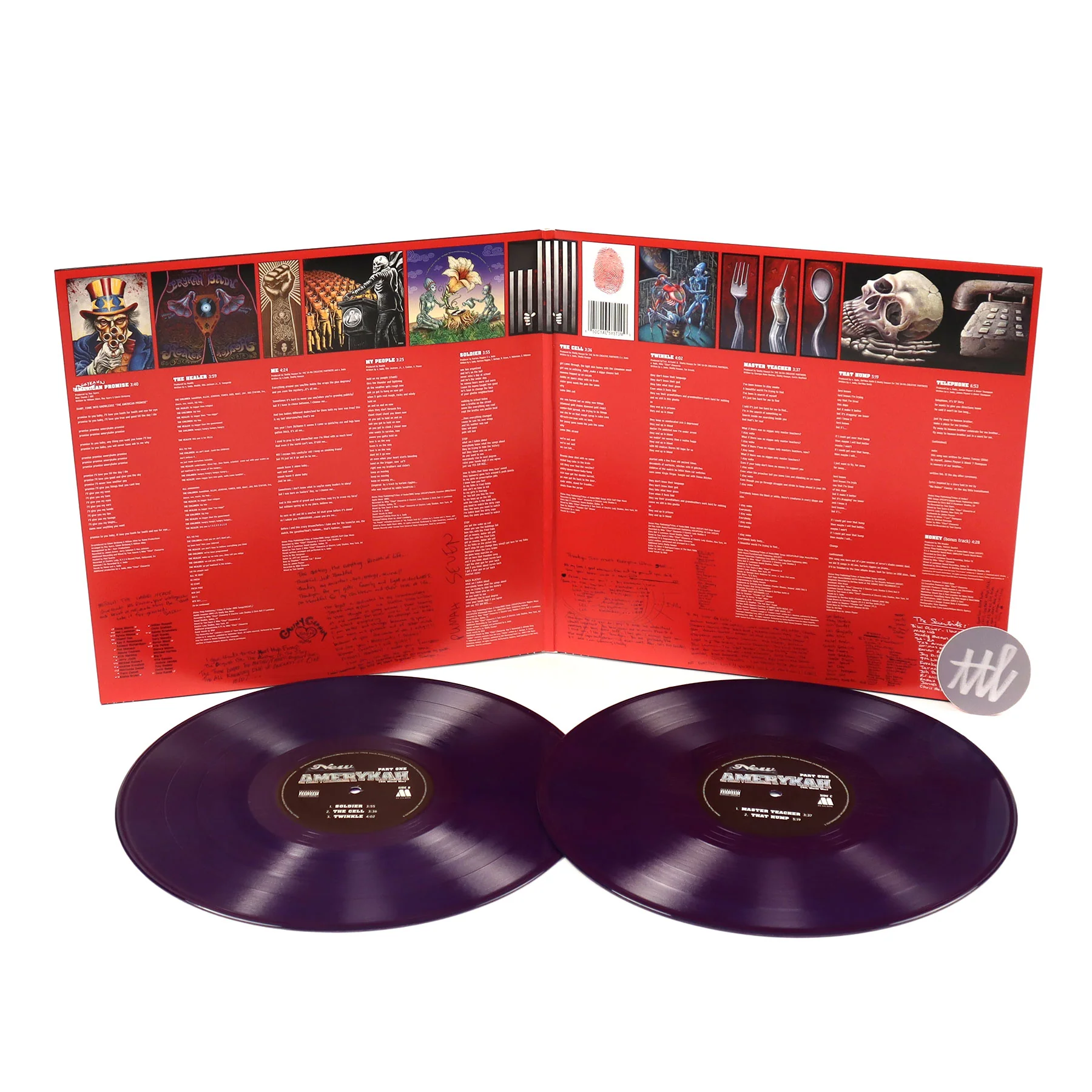 Erykah Badu: New Amerykah, Part One - 4th World War (Colored Vinyl) Vinyl 2LP - Image 2