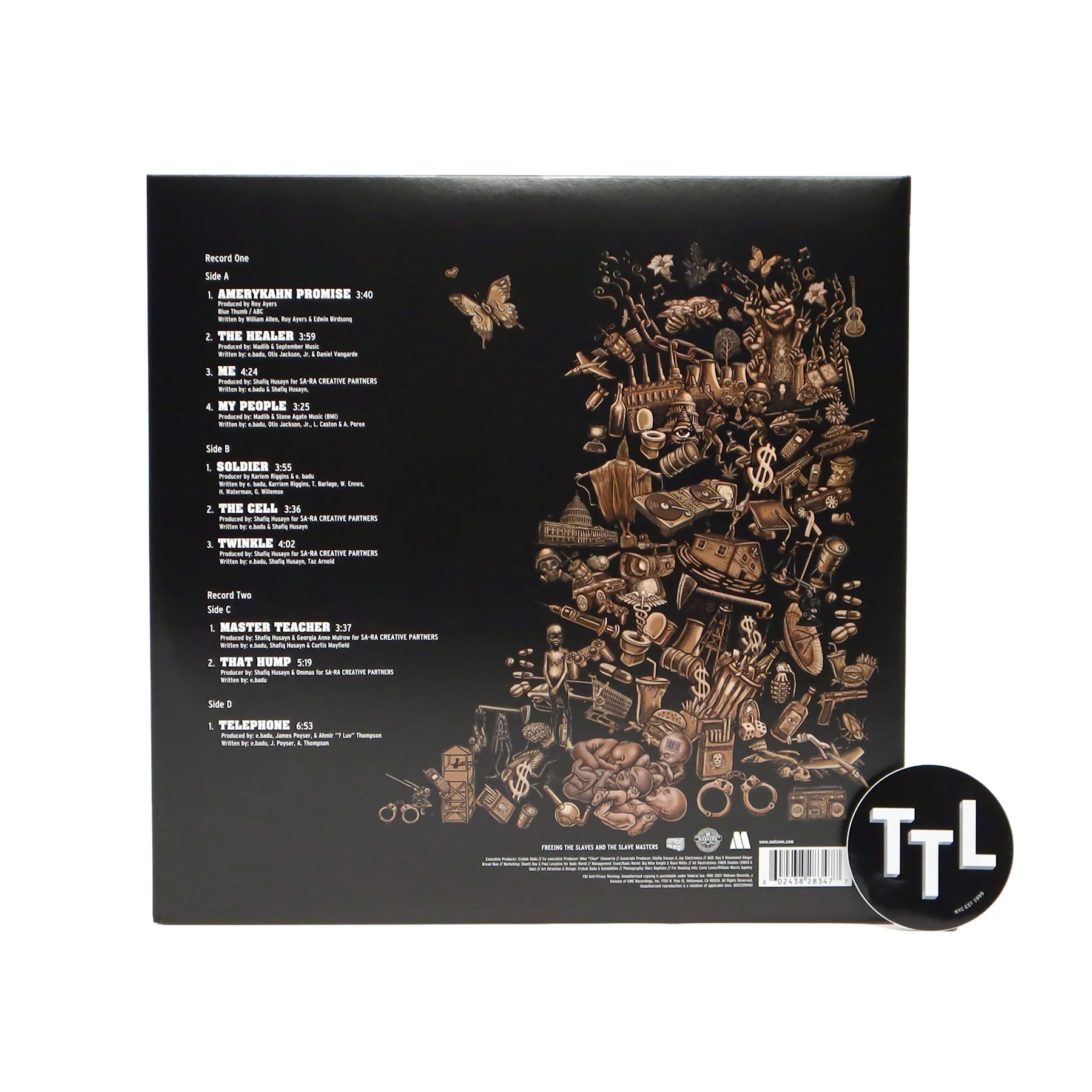 Erykah Badu: New Amerykah, Part One - 4th World War (Colored Vinyl) Vinyl 2LP - Image 3