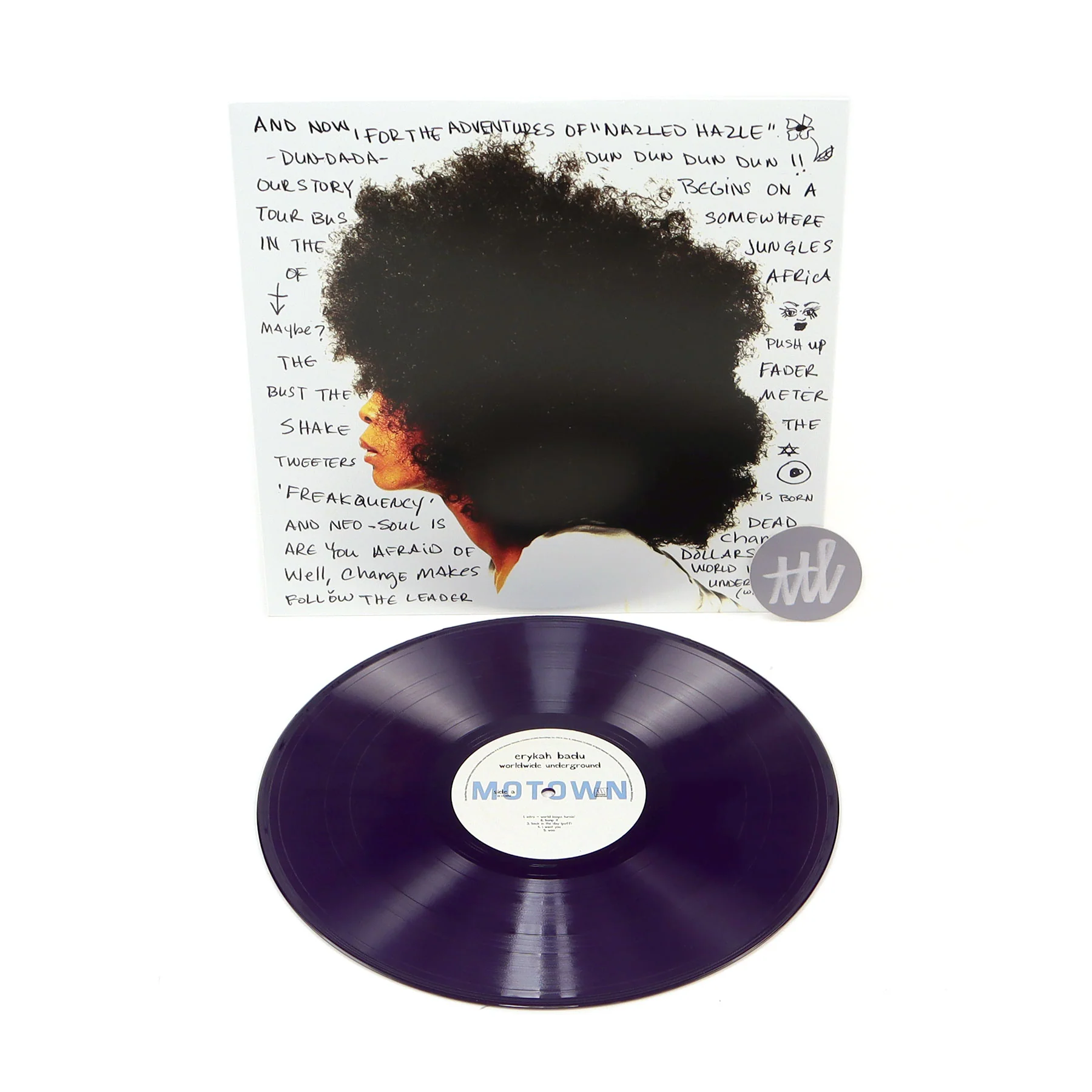 Erykah Badu: Worldwide Underground (Colored Vinyl) Vinyl LP - Image 2