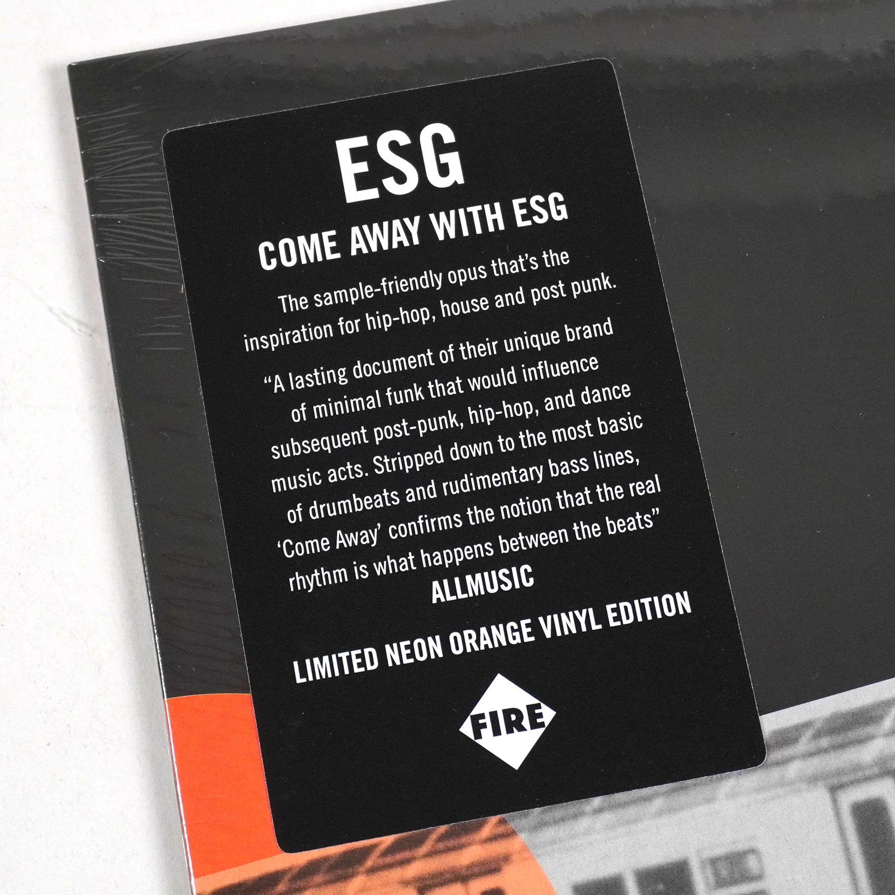 ESG: Come Away With ESG (Indie Exclusive Colored Vinyl) Vinyl LP - LIMIT 1 PER CUSTOMER - Image 4
