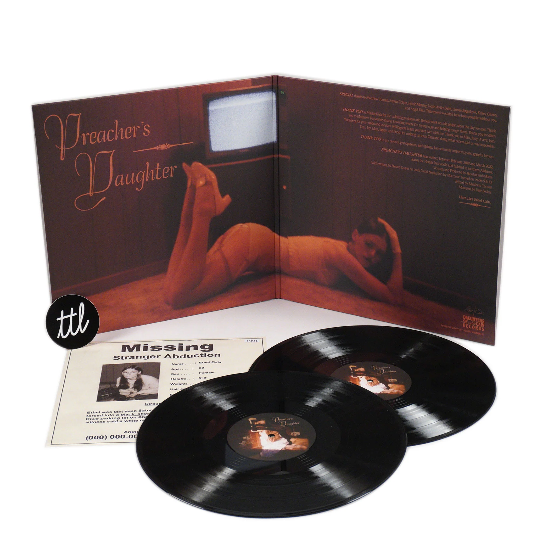 Ethel Cain: Preacher's Daughter (Indie Exclusive) Vinyl 2LP - Image 2