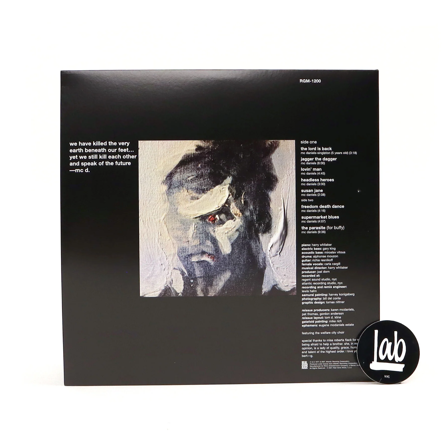 Eugene McDaniels: Headless Heroes Of The Apocalypse (Colored Vinyl) Vinyl LP - Image 4