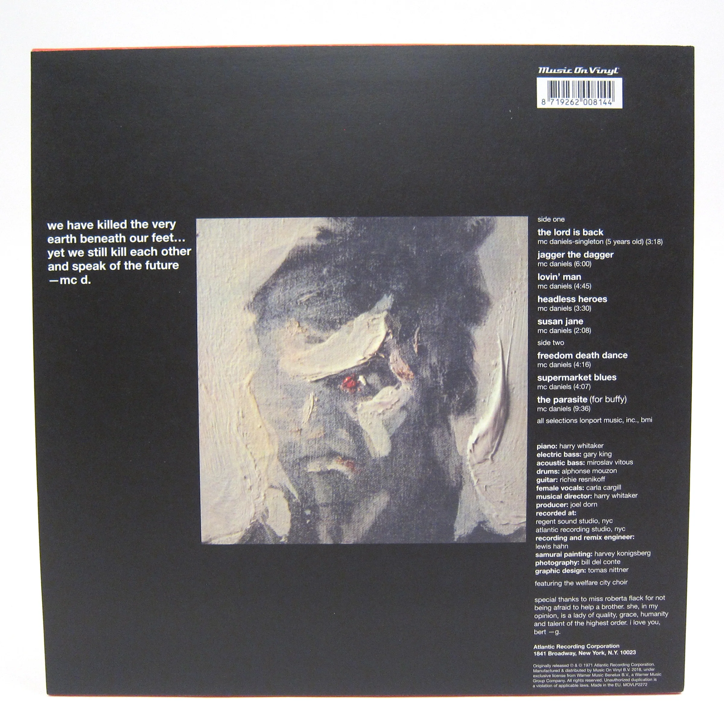 Eugene McDaniels: Headless Heroes Of The Apocalypse (Music On Vinyl 180g) Vinyl LP - Image 3
