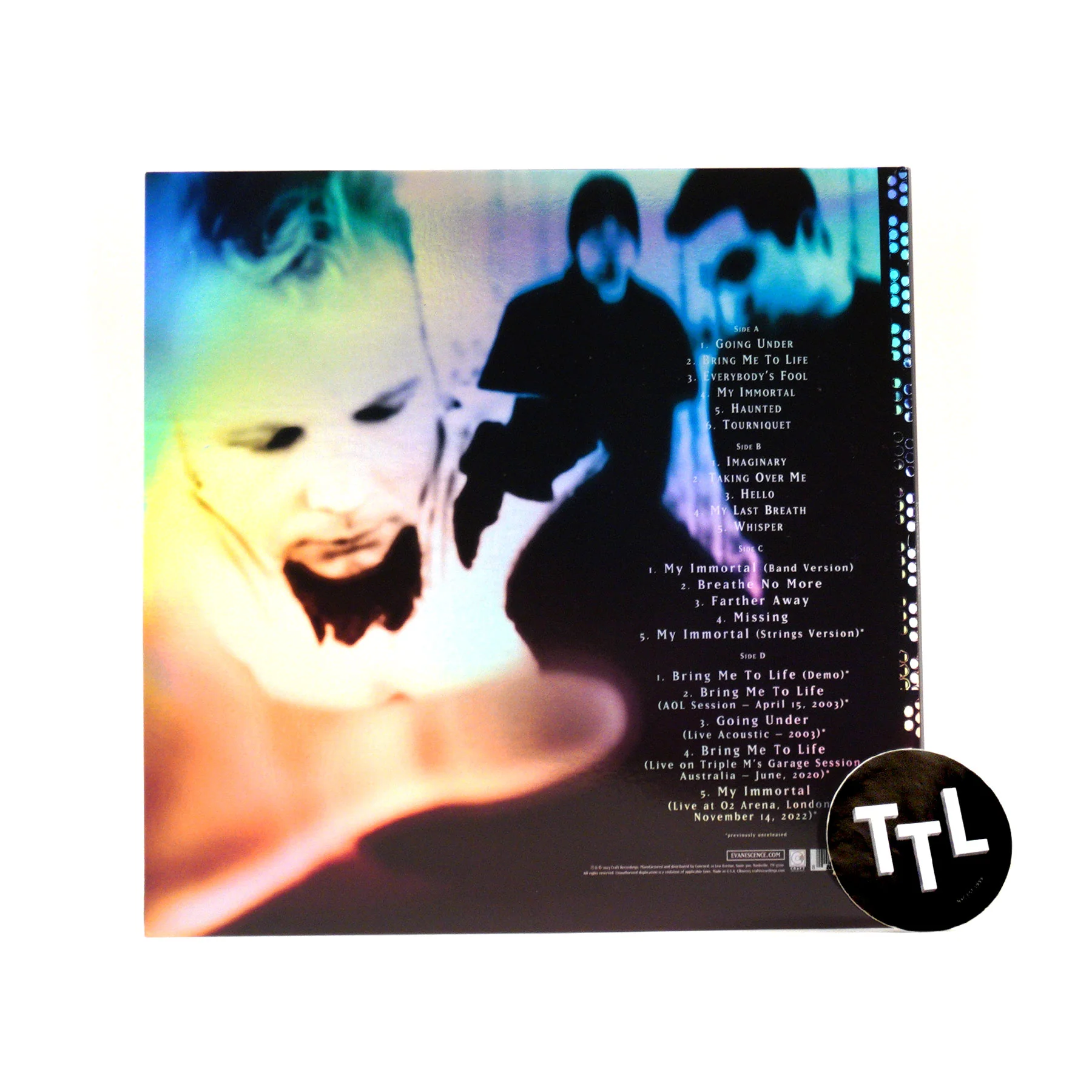 Evanescence: Fallen Deluxe Edition Vinyl 2LP - Image 3
