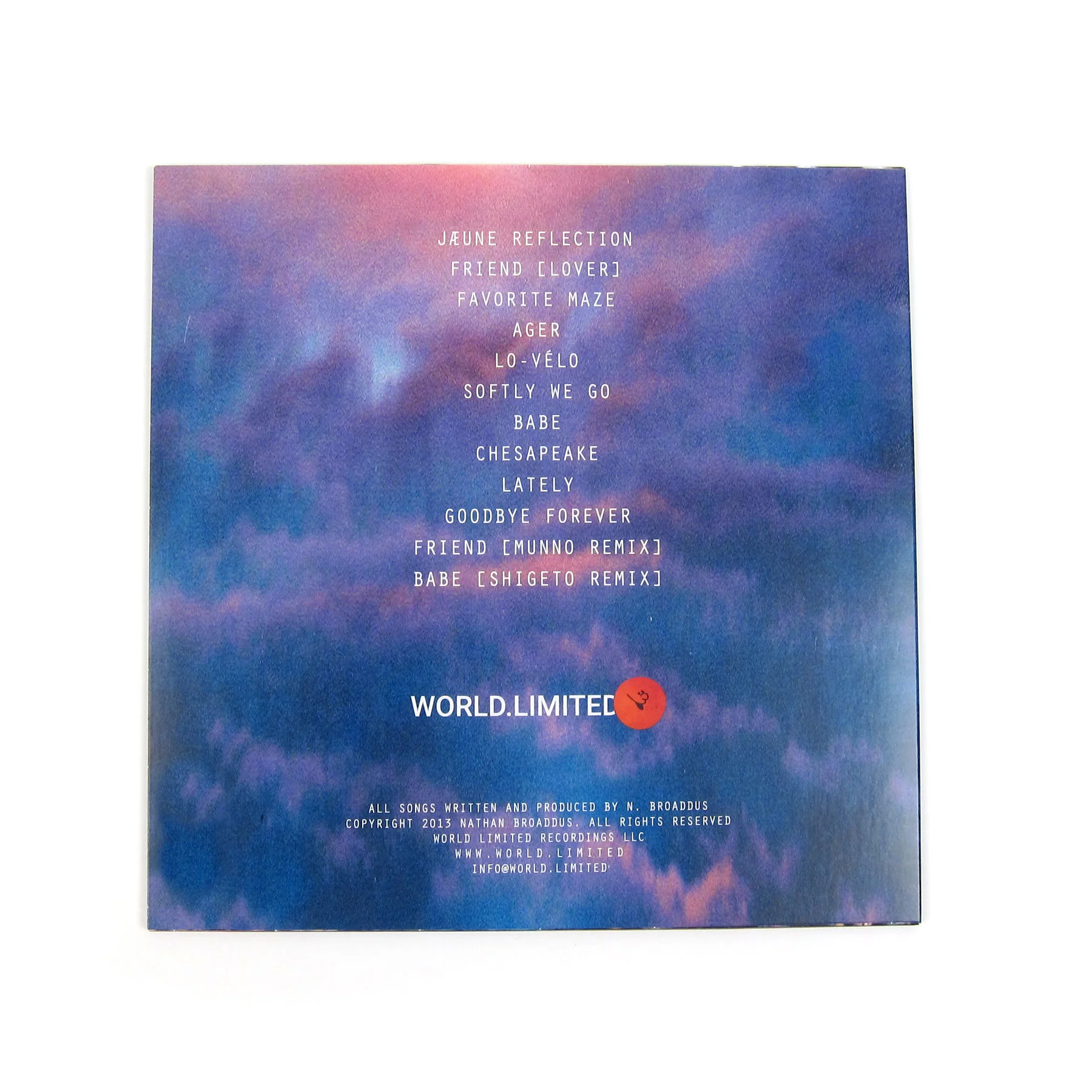 Evenings: Yore Vinyl LP - Image 2