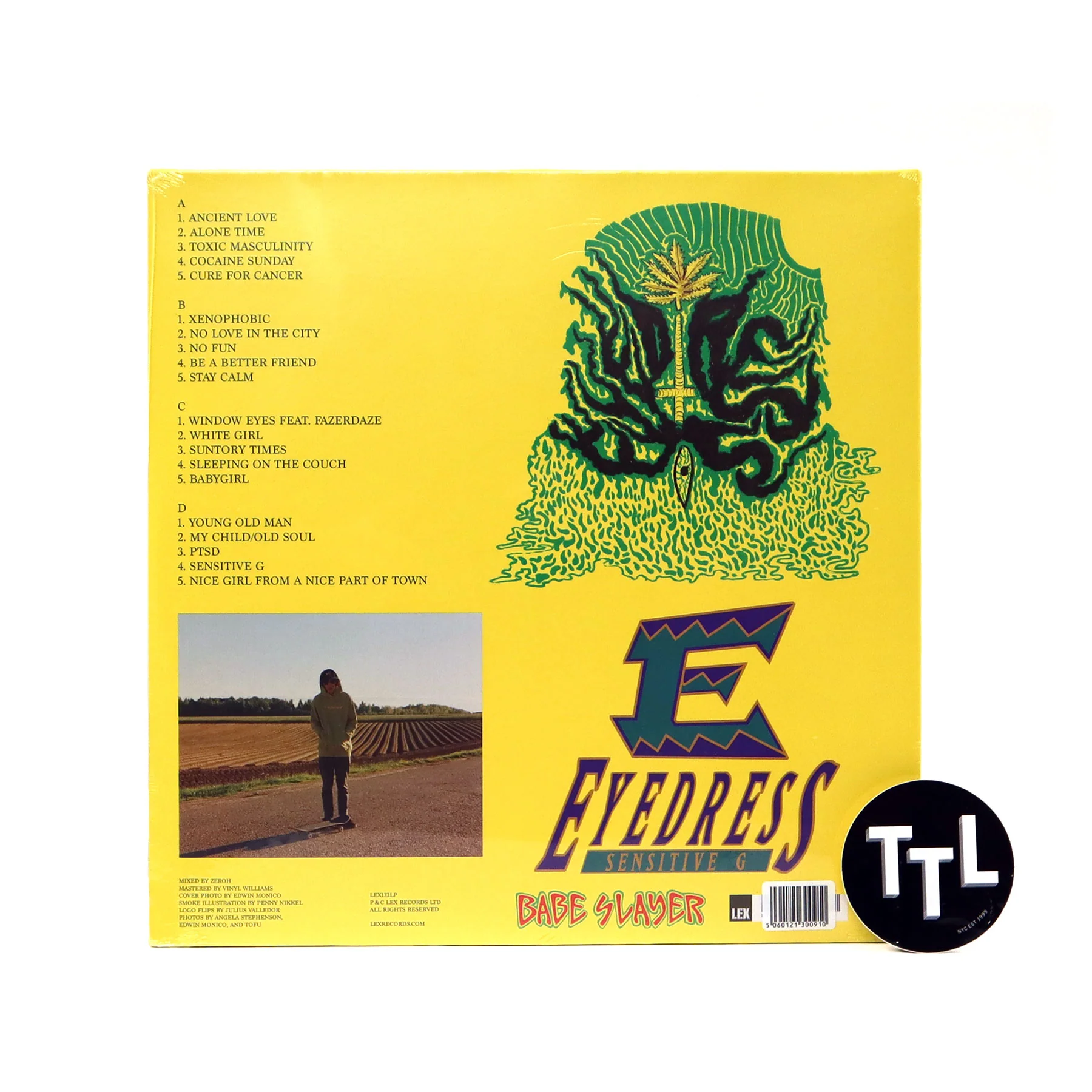 Eyedress: Sensitive G (Colored Vinyl) Vinyl 2LP - Image 3