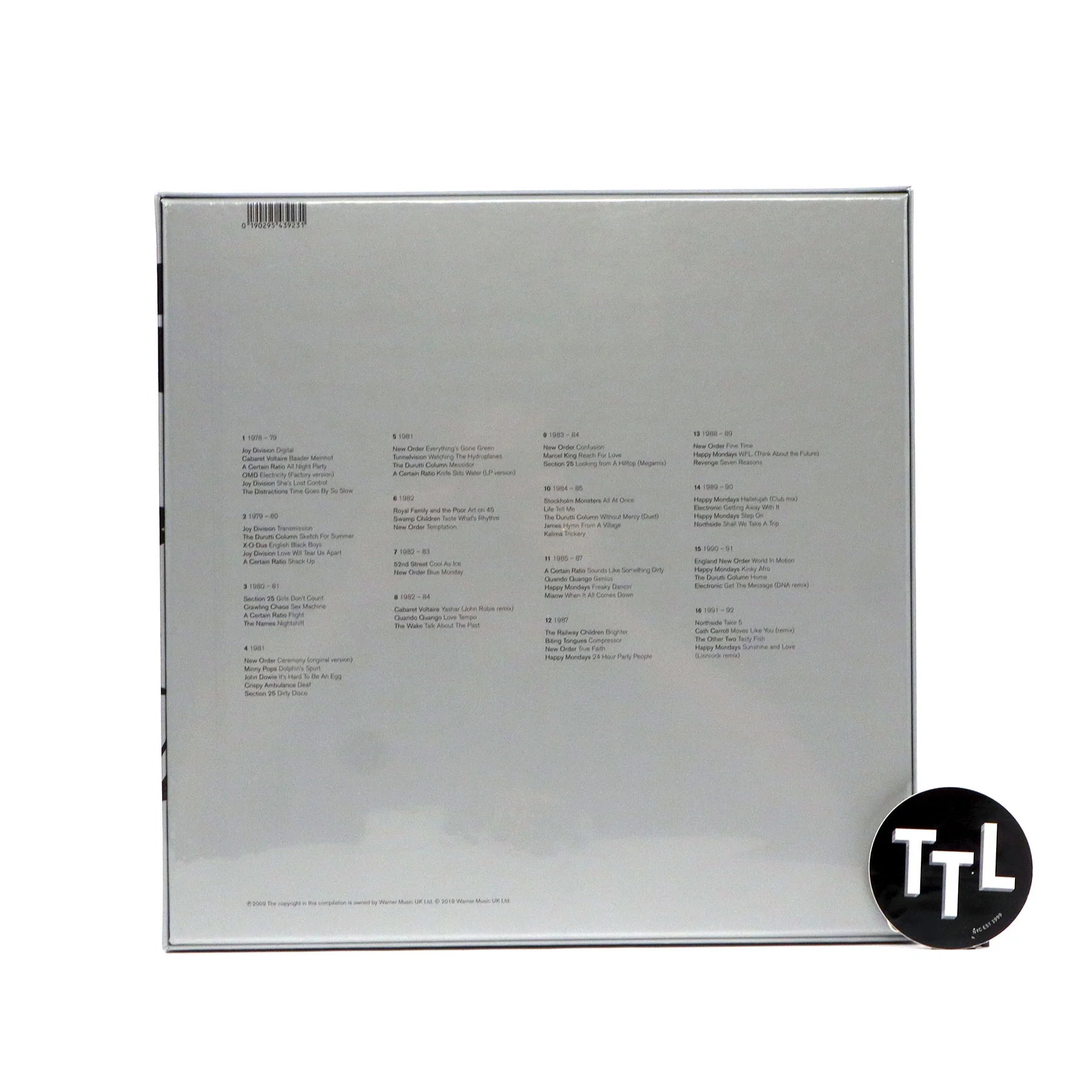Factory Records: Communications 1978-92 Vinyl 8LP Boxset - Image 4