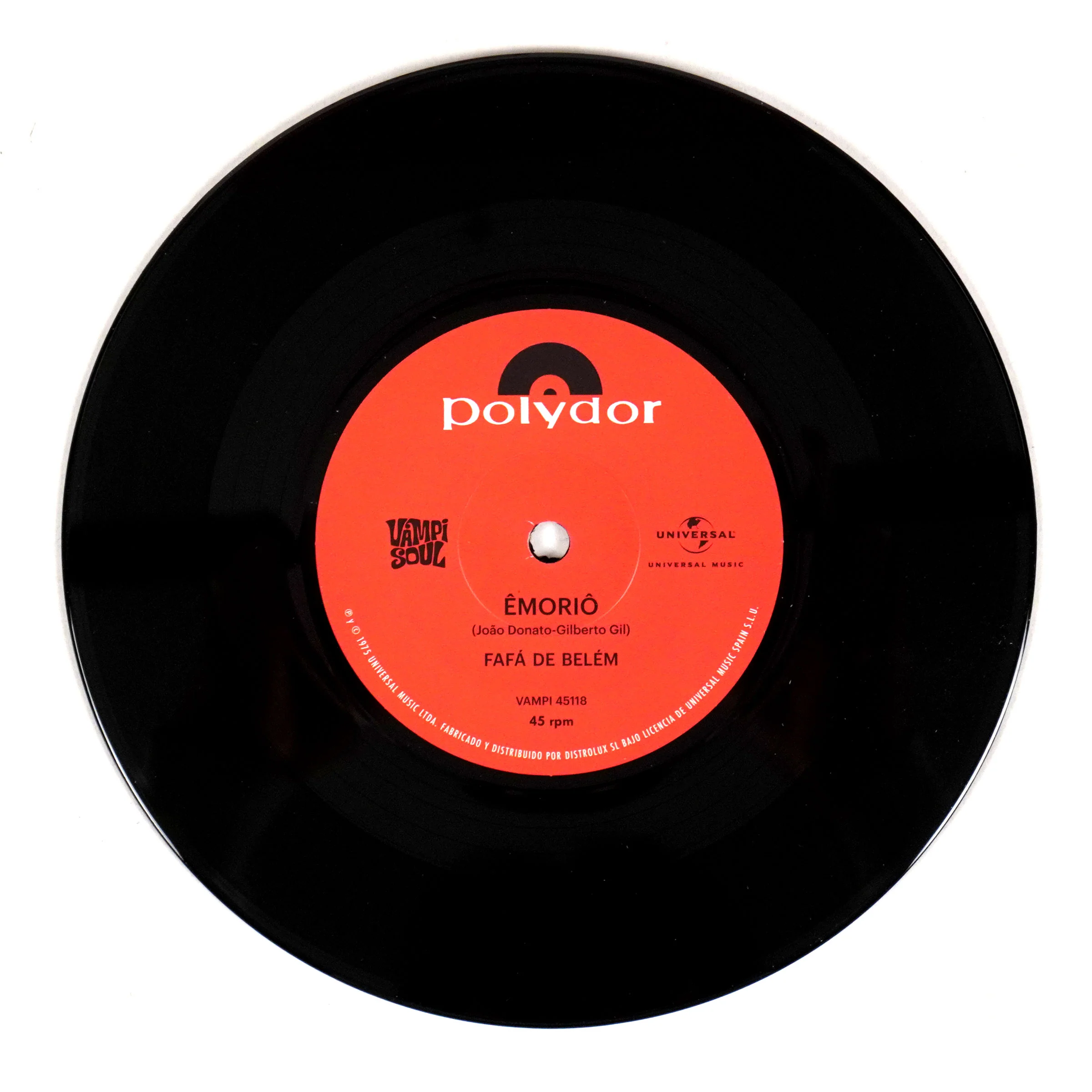 Fafa De Belem: Emorio / Naturalmente Vinyl 7" - Image 3