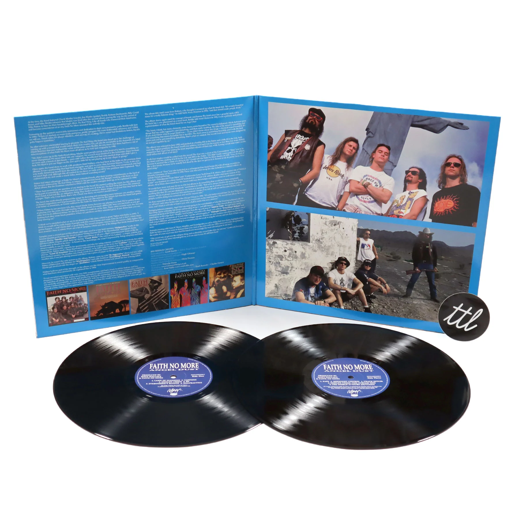 Faith No More: Angel Dust - Deluxe Edition (Import) Vinyl 2LP - Image 2