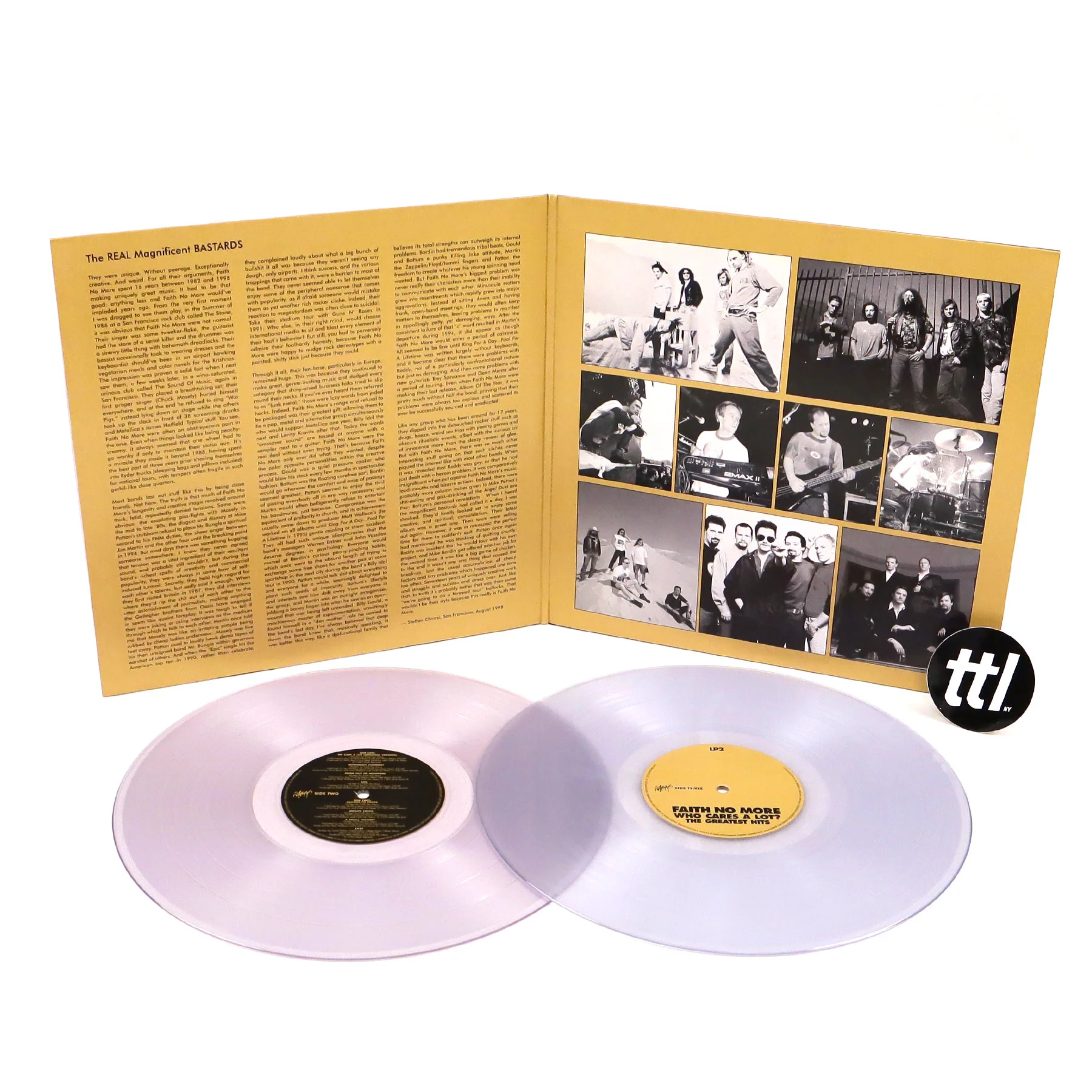 Faith No More: Who Cares A Lot - The Greatest Hits (Indie Exclusive Colored Vinyl) Vinyl 2LP - Image 2