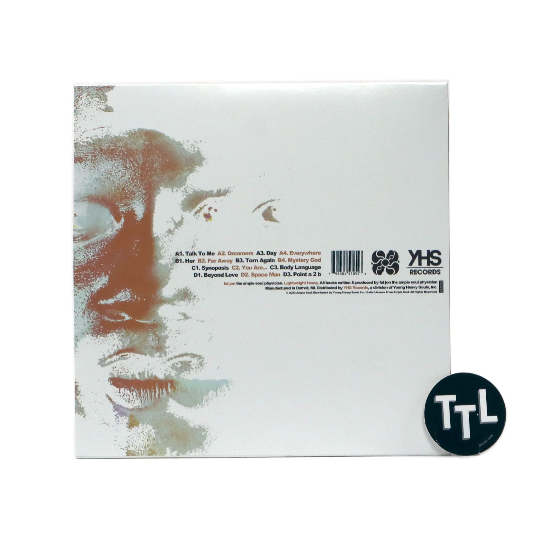 Fat Jon: Lightweight Heavy (Colored Vinyl) Vinyl 2LP - Image 3