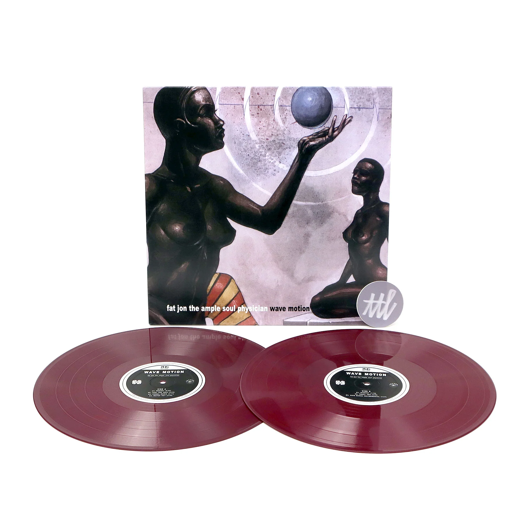 Fat Jon: Wave Motion (Colored Vinyl) Vinyl 2LP - LIMIT 2 PER CUSTOMER - Image 2