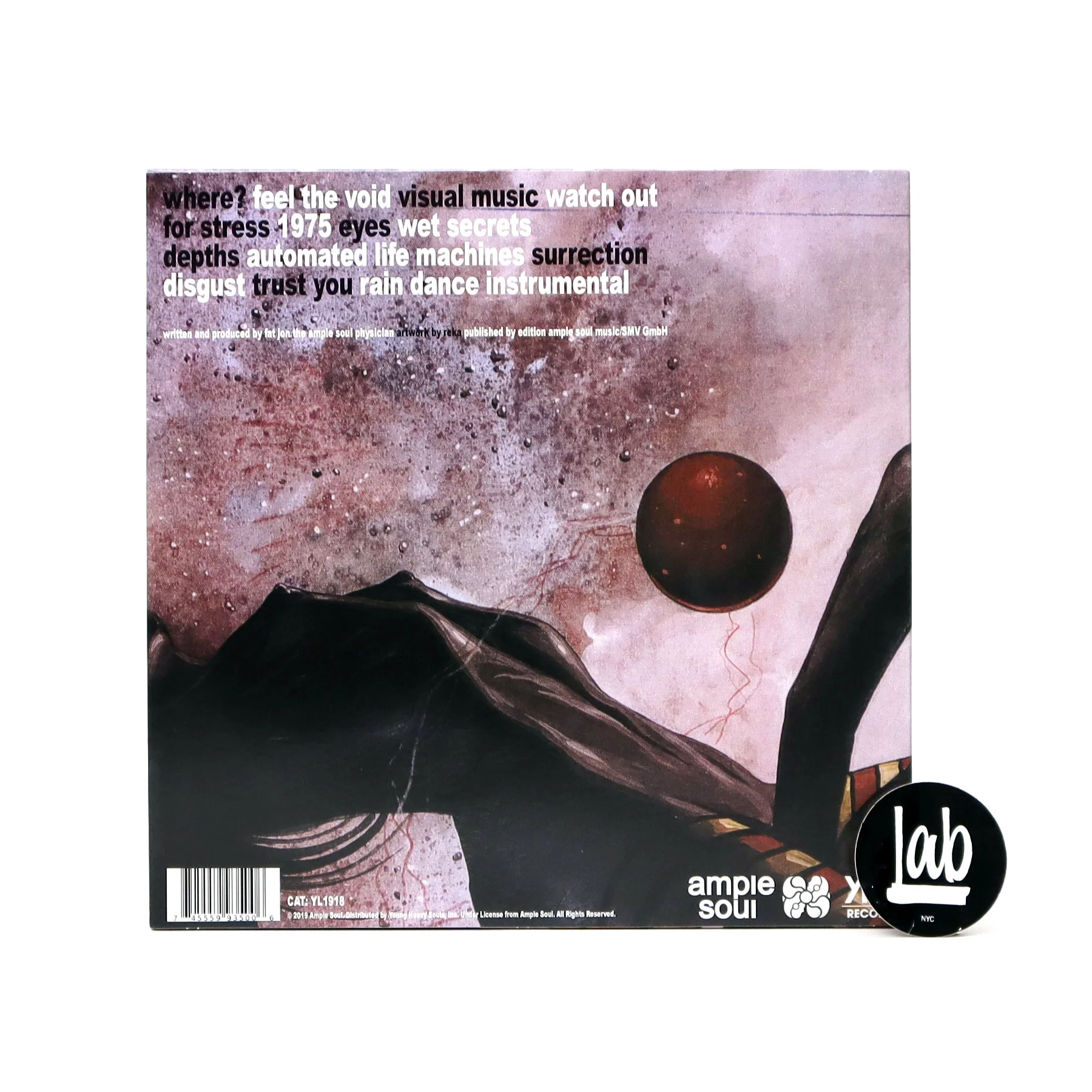 Fat Jon: Wave Motion (Colored Vinyl) Vinyl 2LP - LIMIT 2 PER CUSTOMER - Image 3