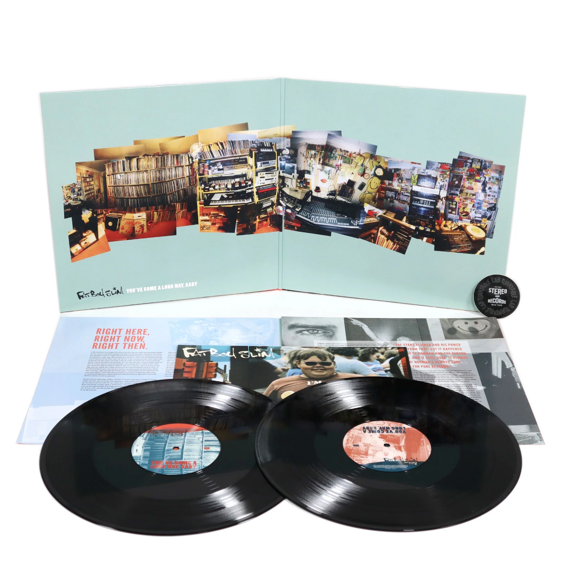 Fatboy Slim: You've Come A Long Way Baby (180g, Import) Vinyl 2LP - Image 2