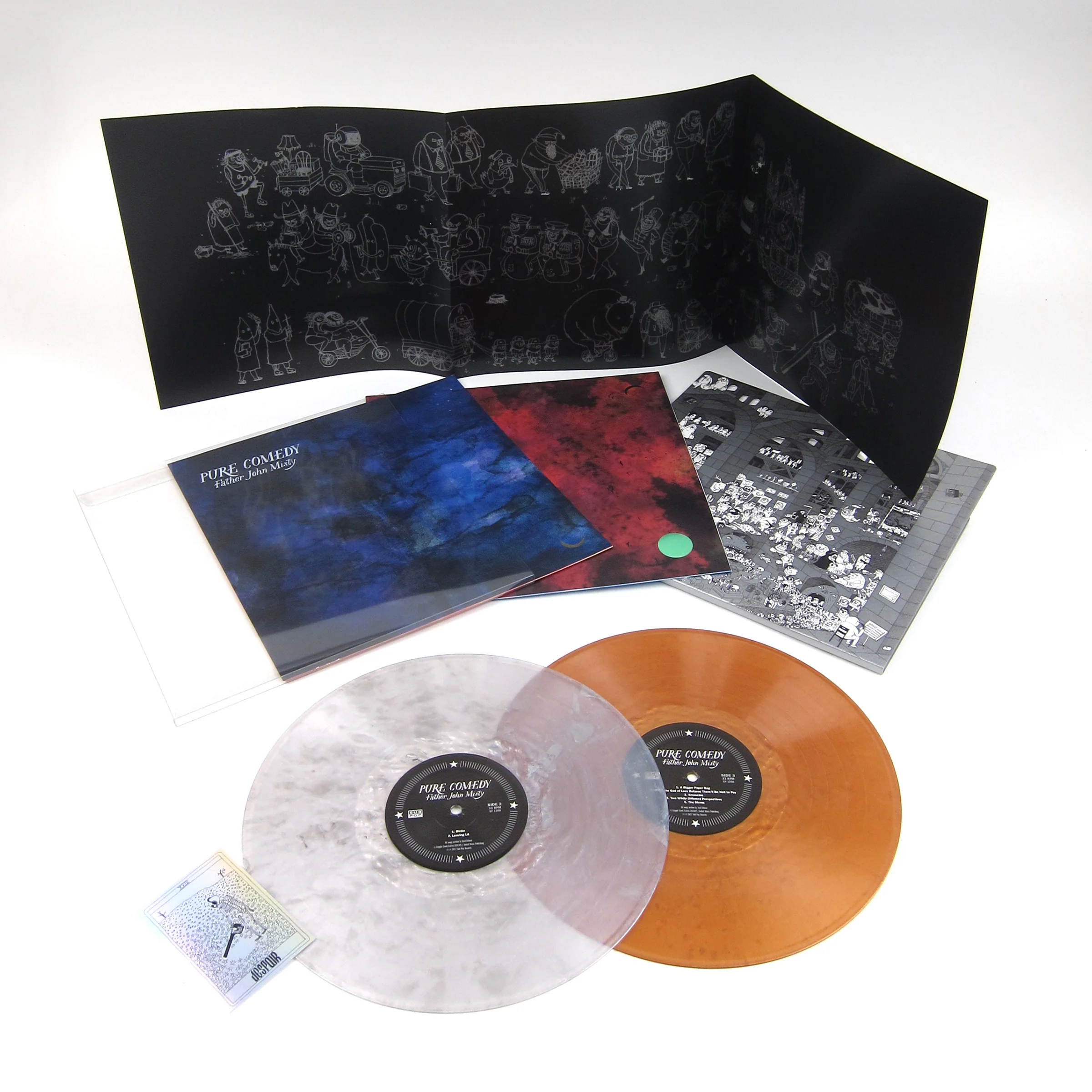 Father John Misty: Pure Comedy Deluxe Edition (Colored Vinyl) Vinyl 2LP - Image 2