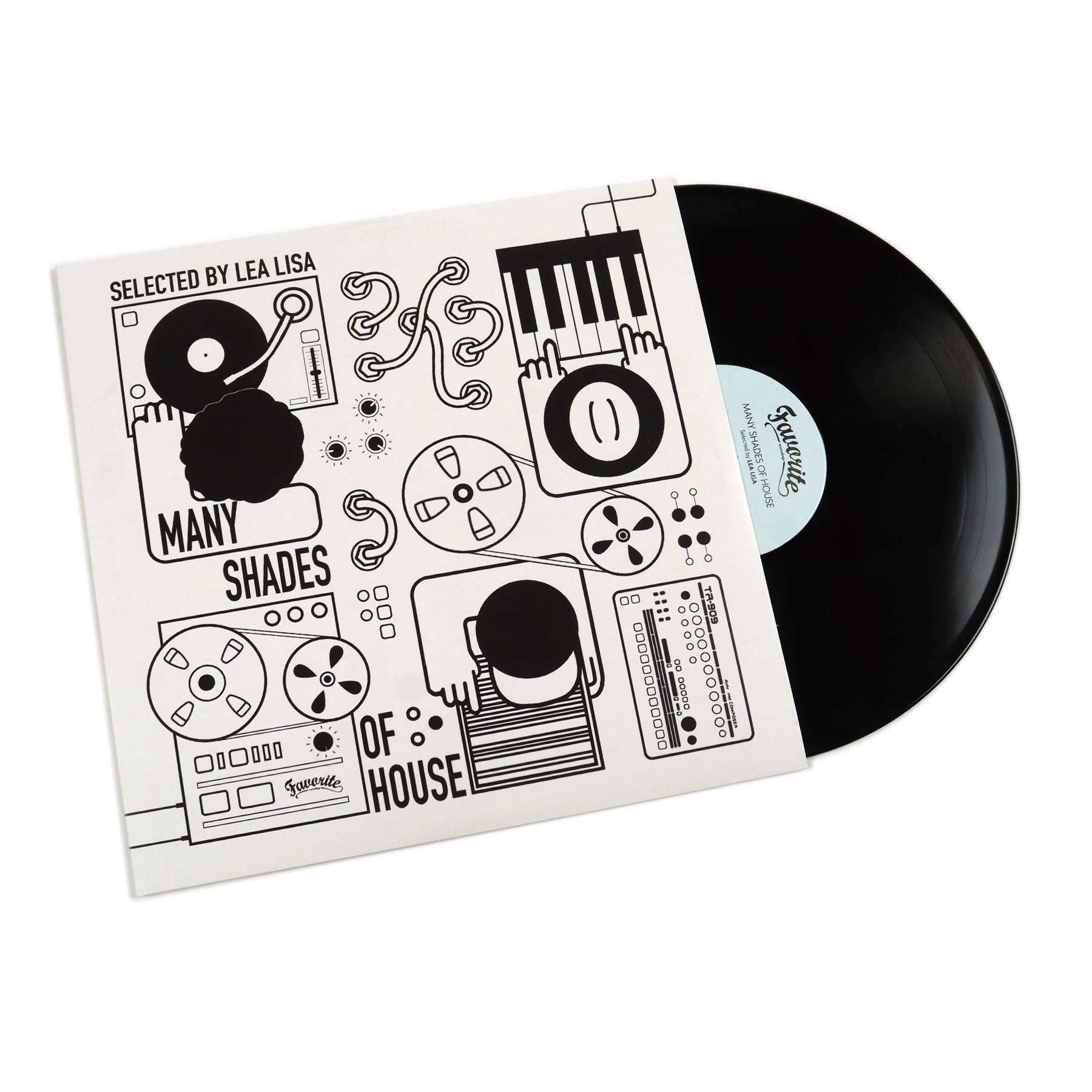 Favorite Recordings: Many Shades Of House - Selected By Lea Lisa Vinyl 2LP