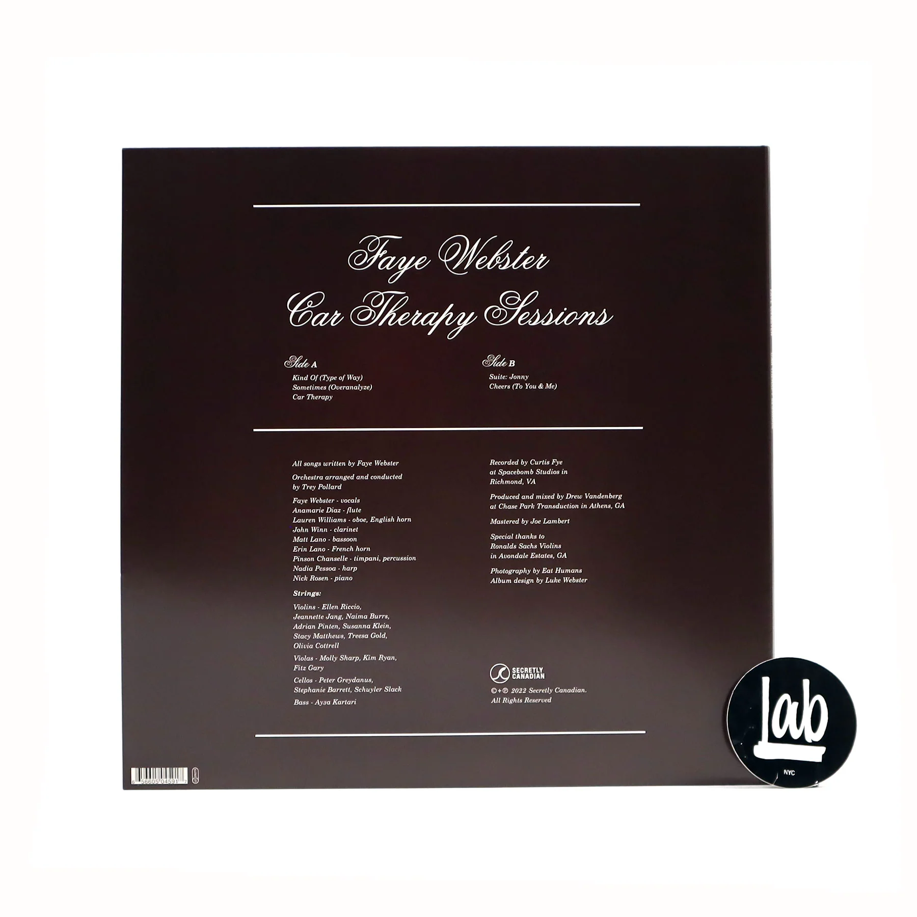 Faye Webster: Car Therapy Sessions (Colored Vinyl) Vinyl LP - Image 3