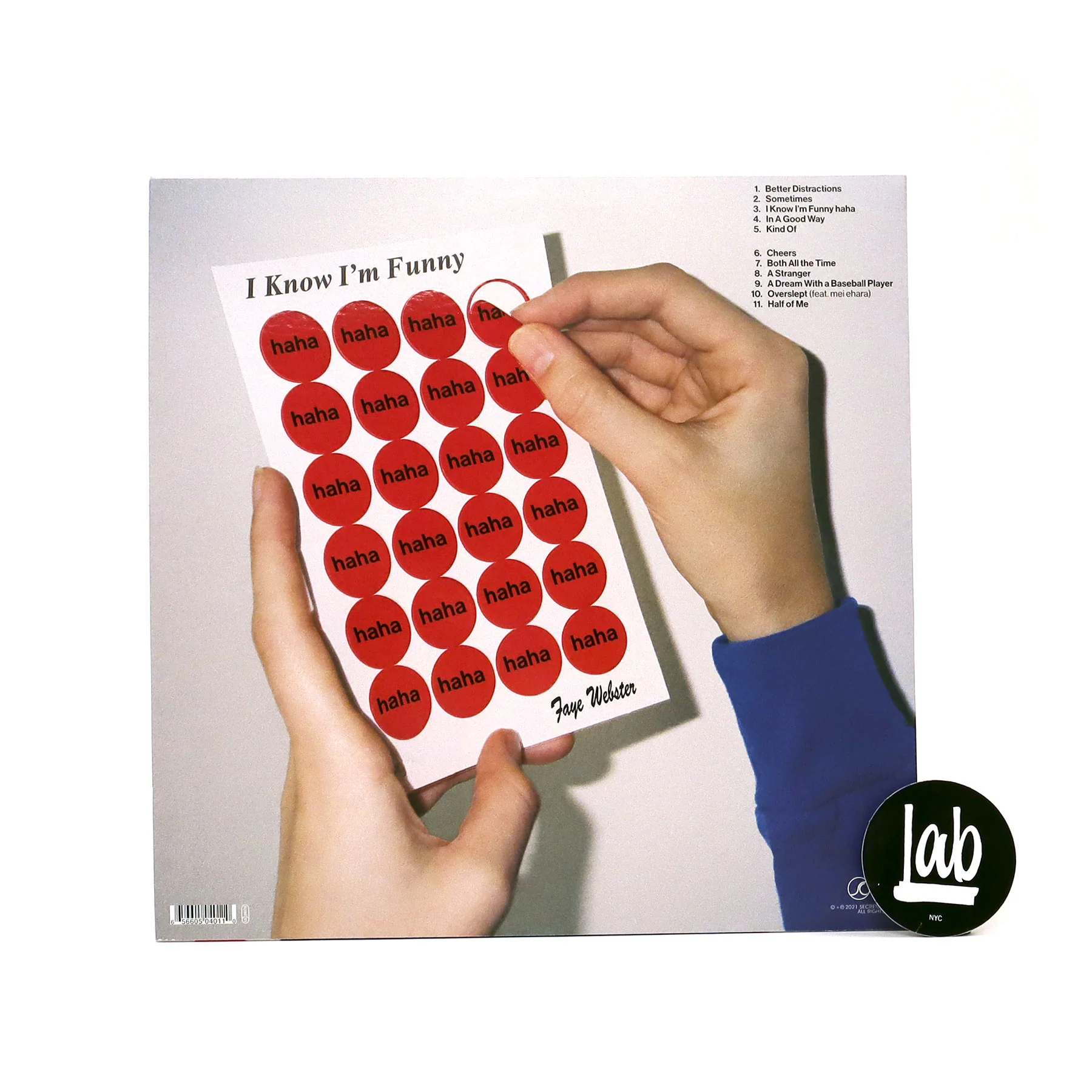 Faye Webster: I Know I'm Funny Haha (Indie Exclusive Colored Vinyl) Vinyl LP - Image 3