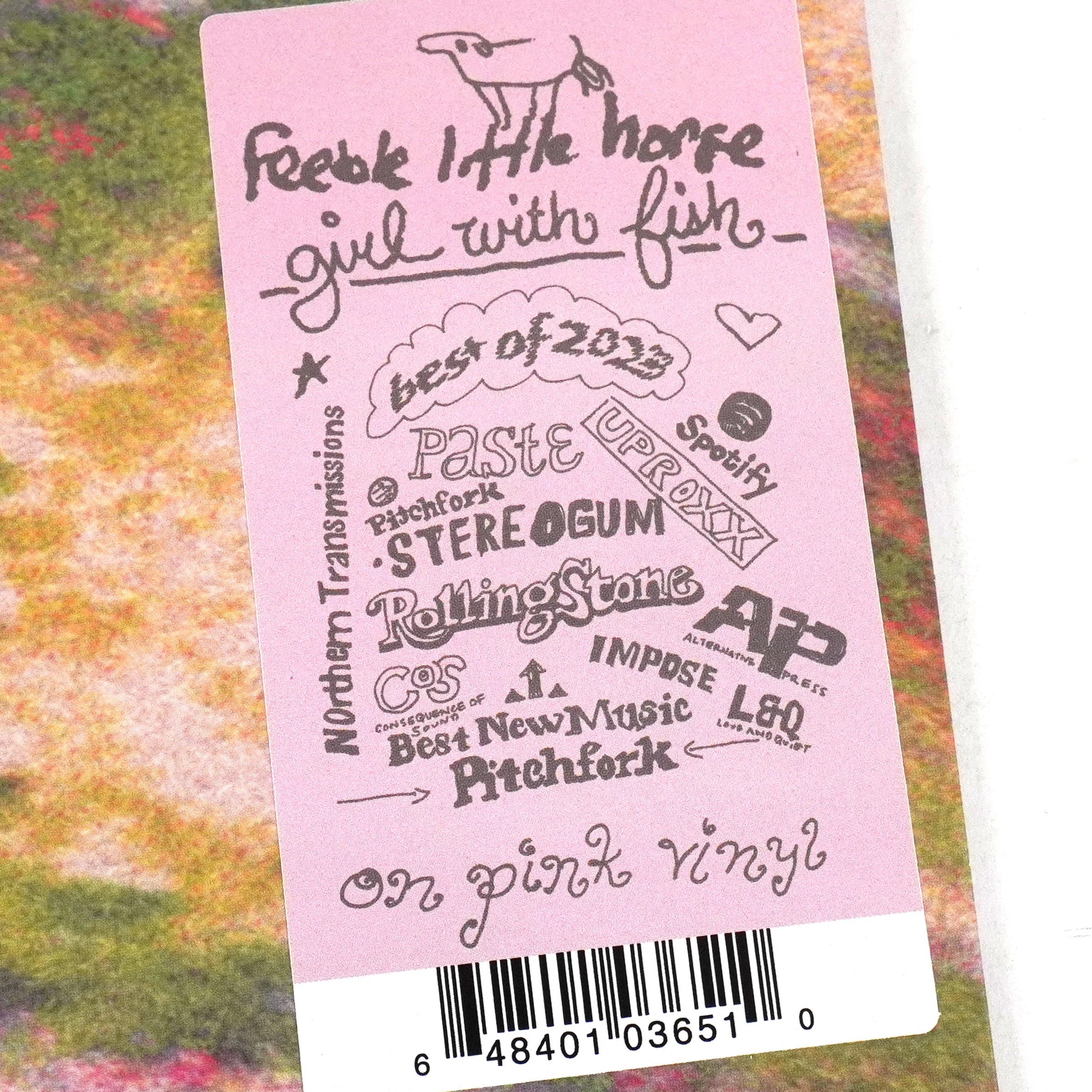 Feeble Little Horse: Girl With Fish (Colored Vinyl) Vinyl LP - Image 4