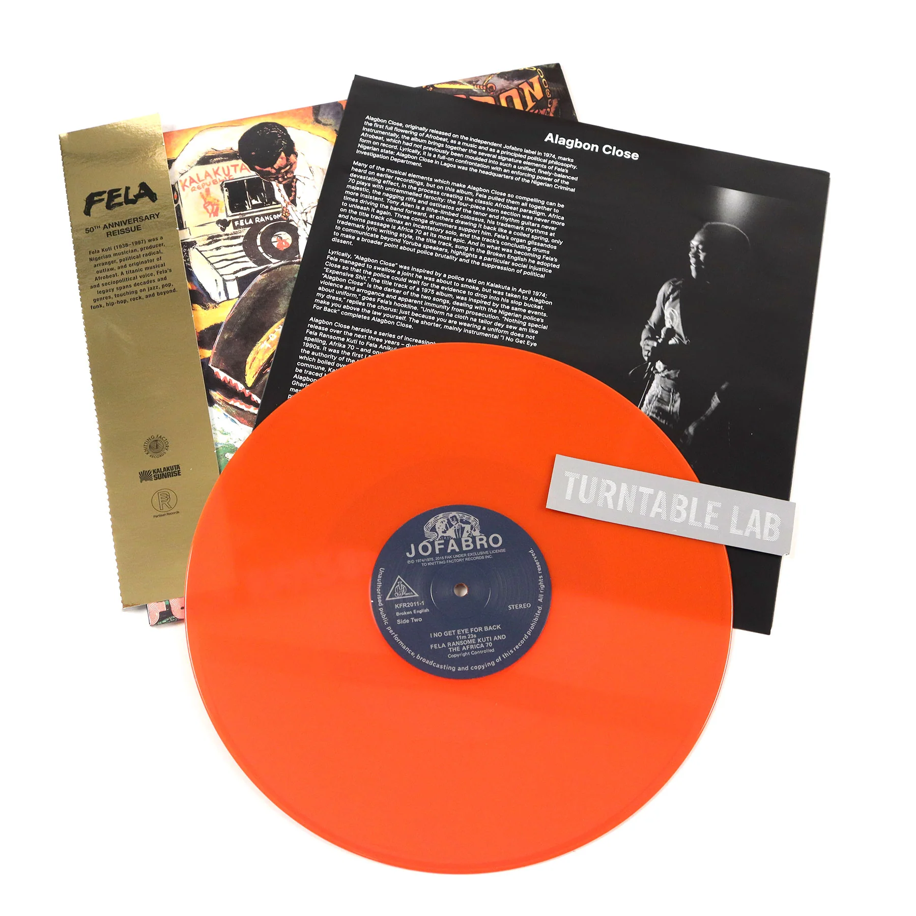 Fela Kuti: Alagbon Close (Colored Vinyl) Vinyl LP - Image 2
