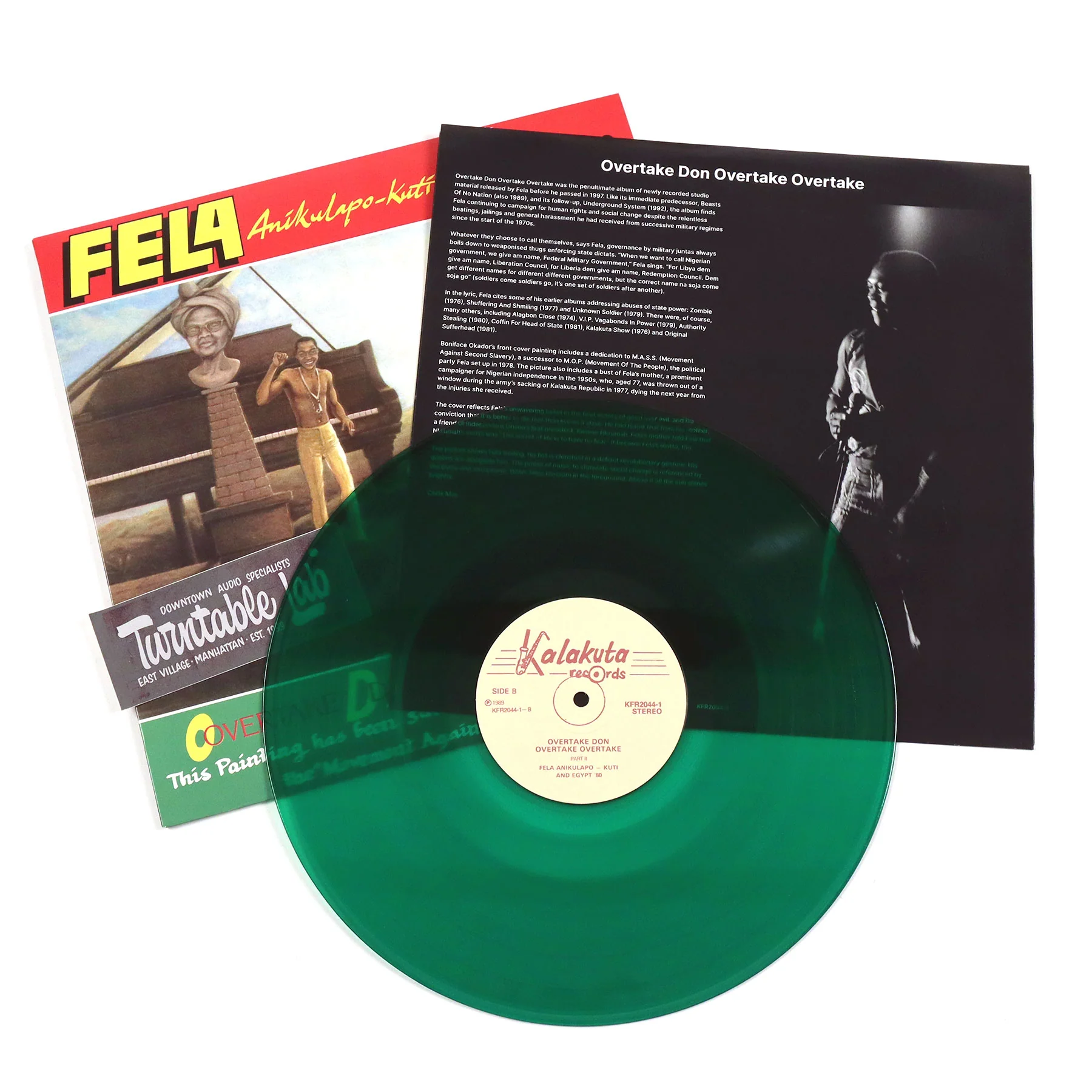 Fela Kuti: O.D.O.O. - Overtake Don Overtake Overtake (Colored Vinyl) Vinyl LP - Image 2