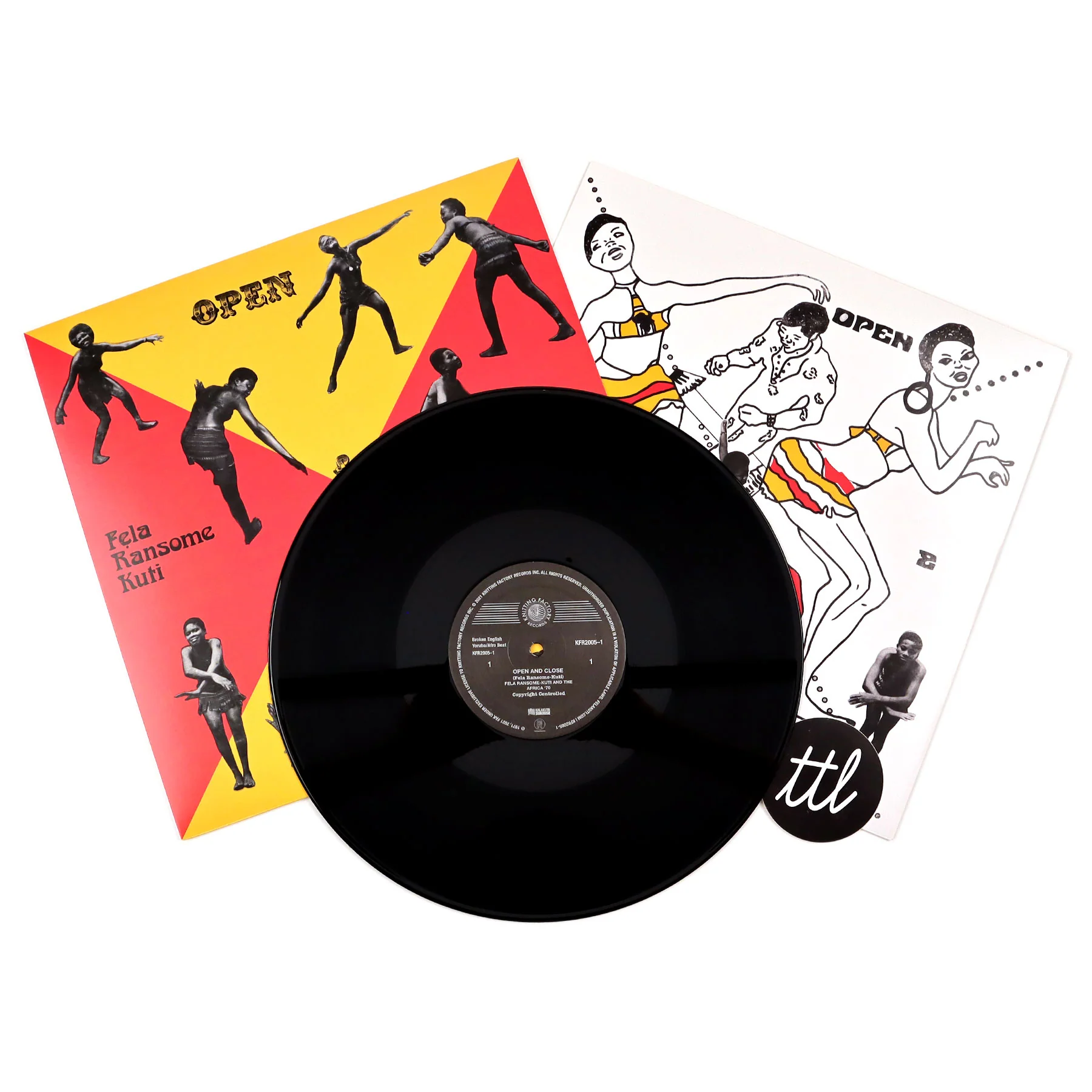 Fela Kuti: Open & Close Vinyl LP - Image 2