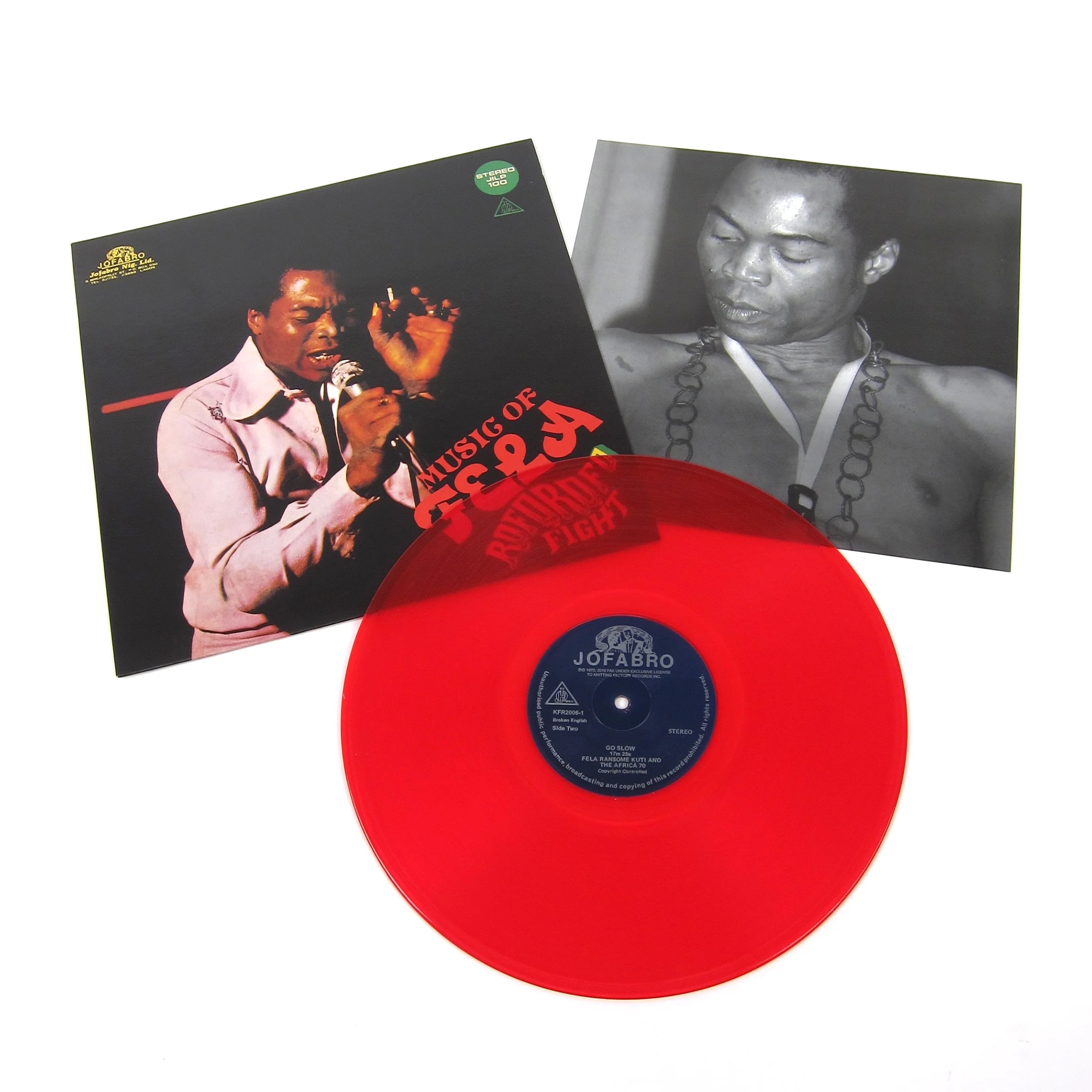 Fela Kuti: Roforofo Fight (Red Colored Vinyl) Vinyl LP - Image 2