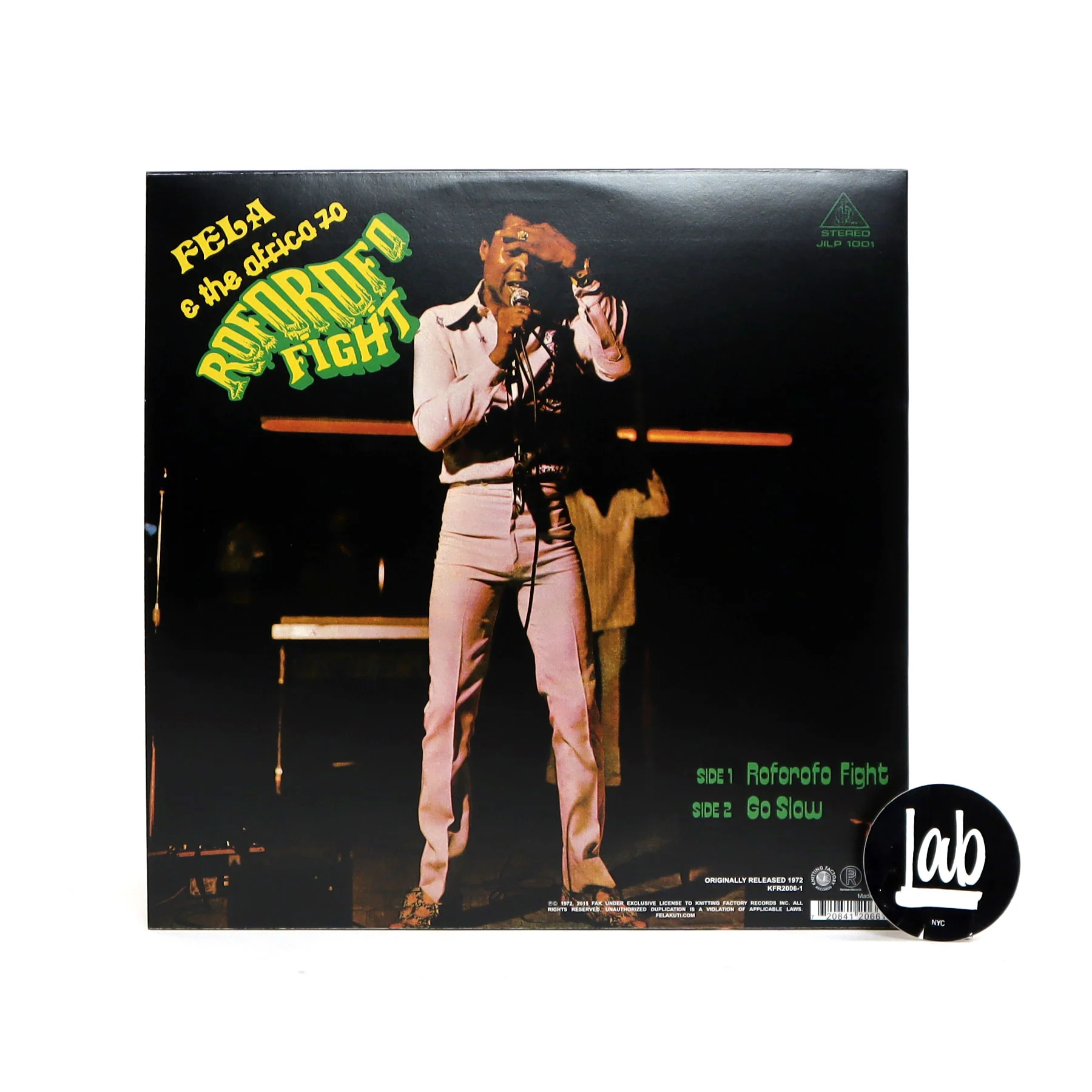 Fela Kuti: Roforofo Fight Vinyl LP - Image 3