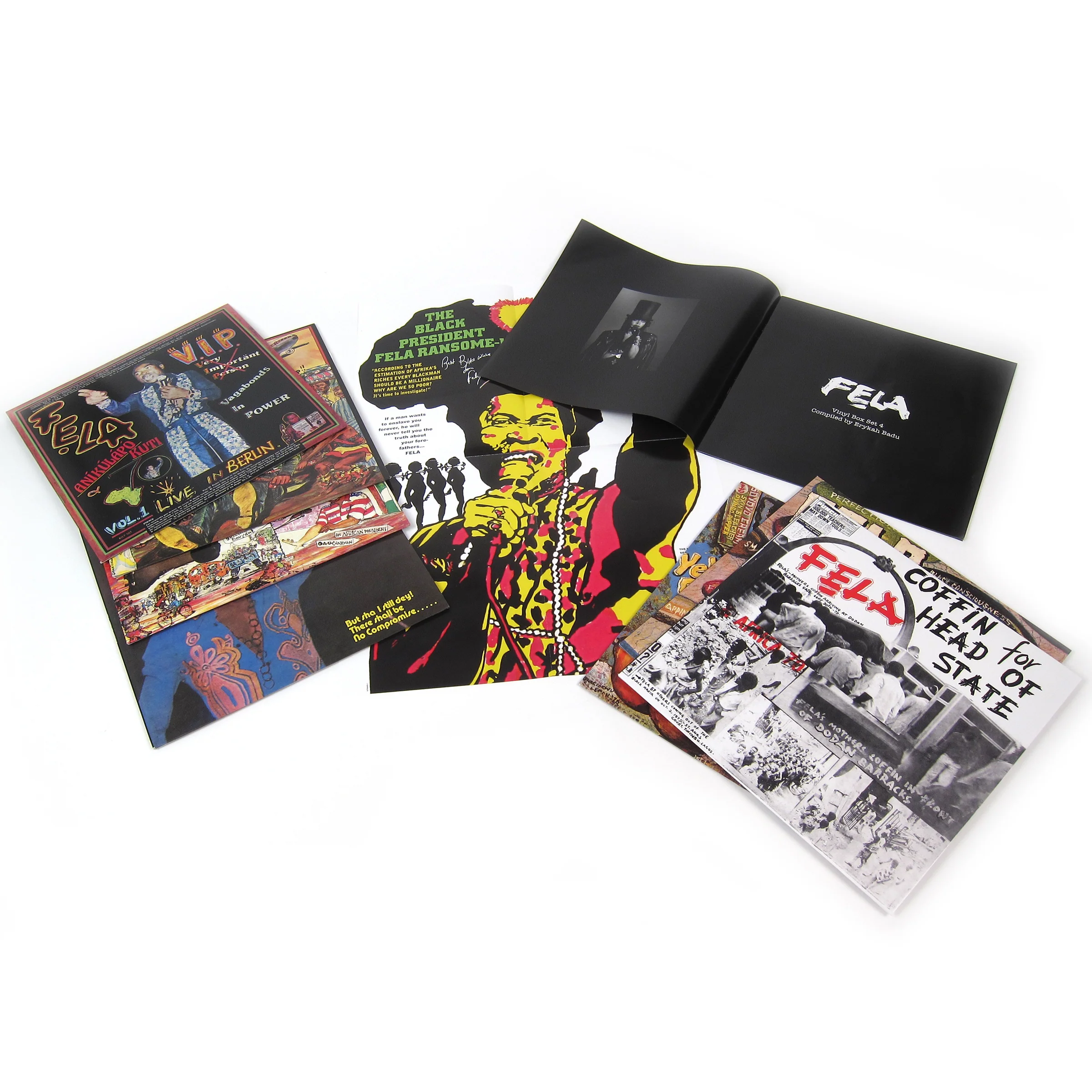 Fela Kuti: Vinyl Box Set #4 (Compiled by Erykah Badu) Vinyl 7LP Boxset - Image 3