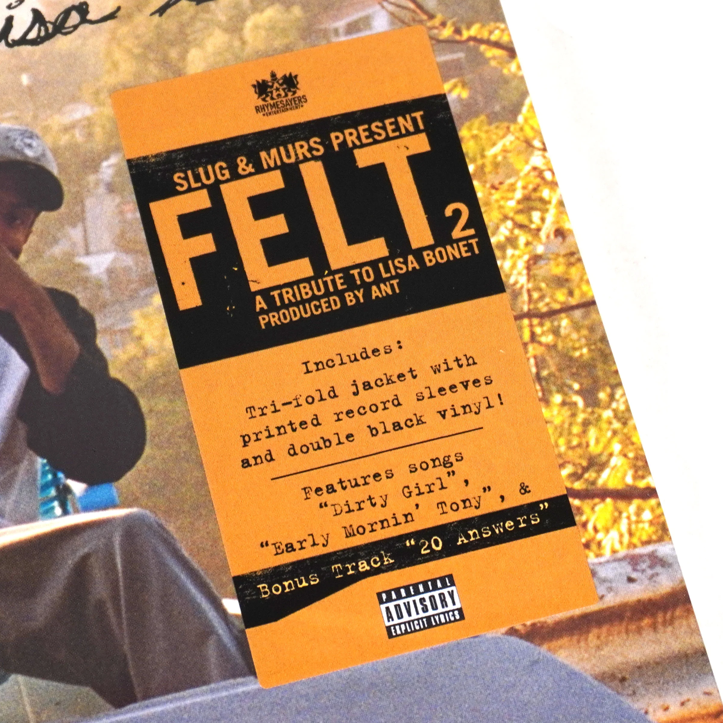 Felt: Felt 2 - A Tribute To Lisa Bonet Vinyl 2LP - Image 4