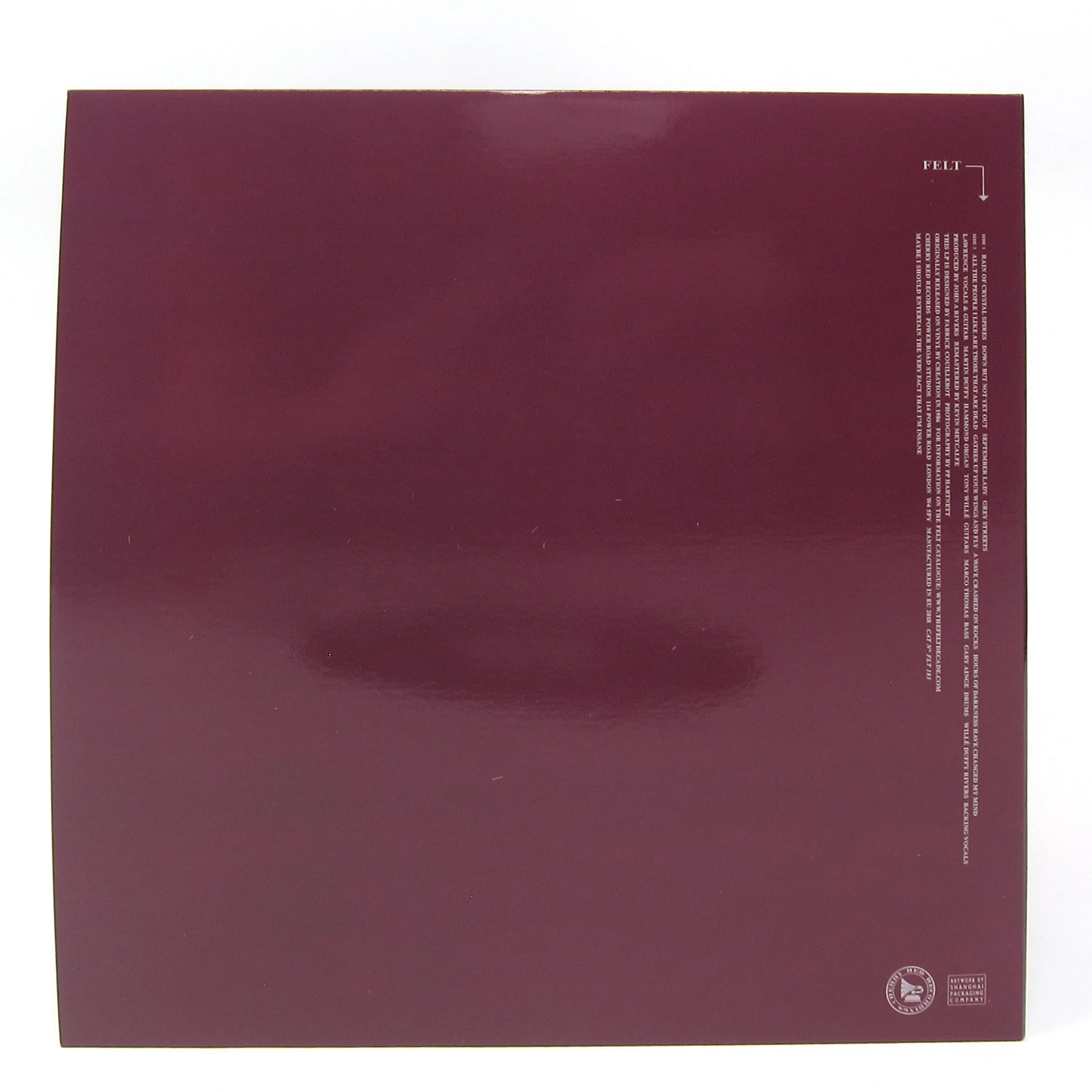 Felt: Forever Breathes The Lonely Word Vinyl LP - Image 3