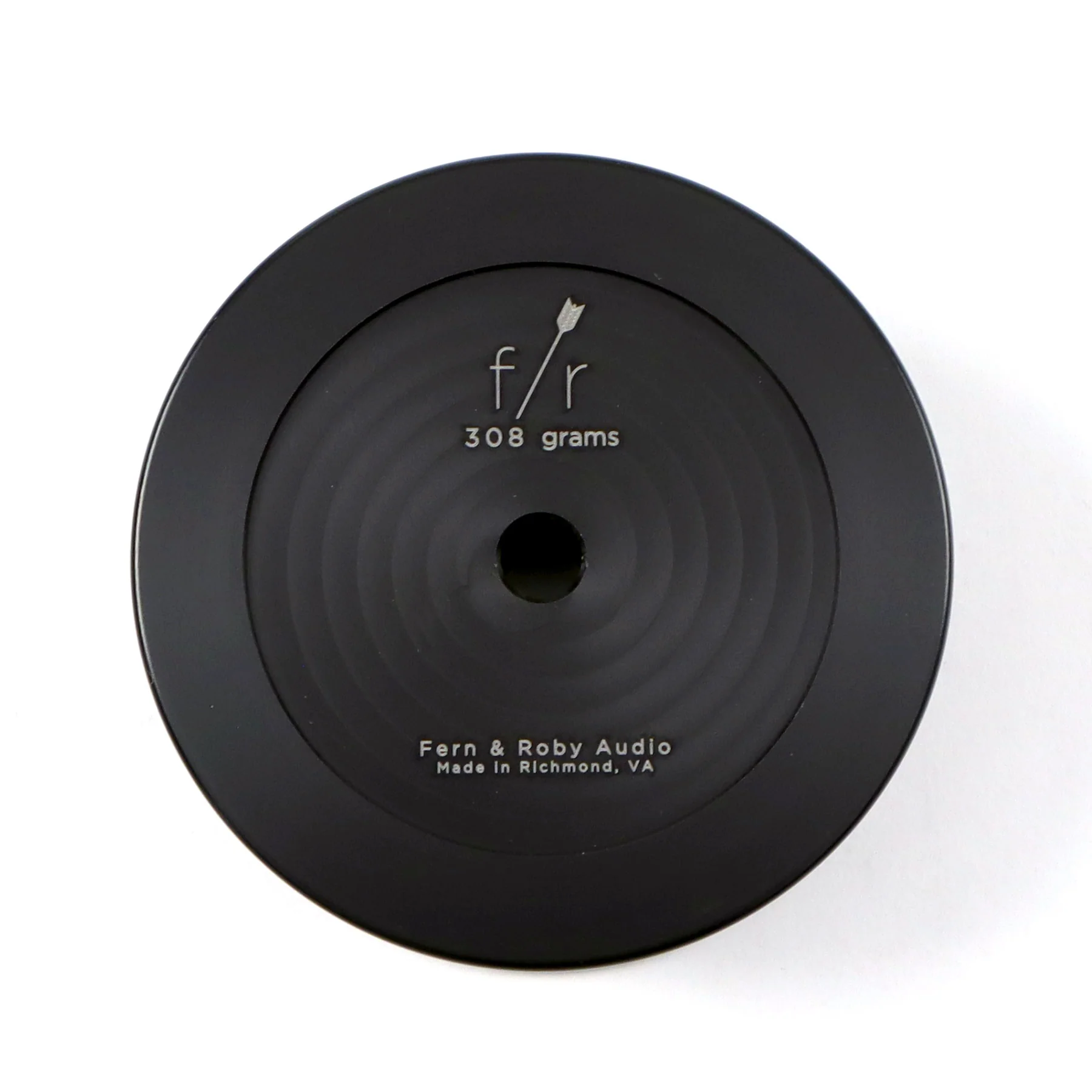 Fern & Roby: Record Weight Stabilizer w/ Integral 45 Adaptor - 308g / Black - Image 5