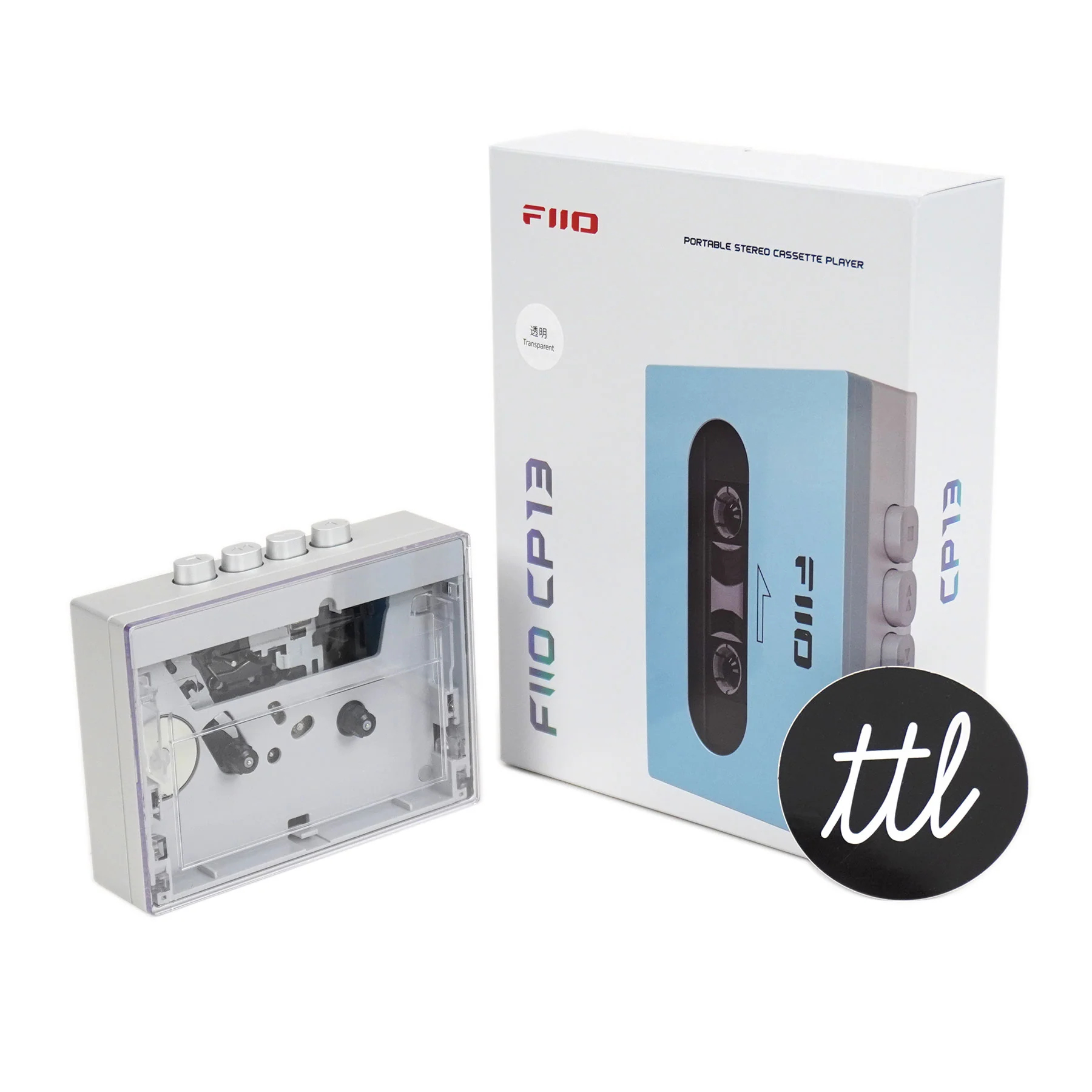 FiiO: CP13 Cassette Tape Player - Transparent - Image 6