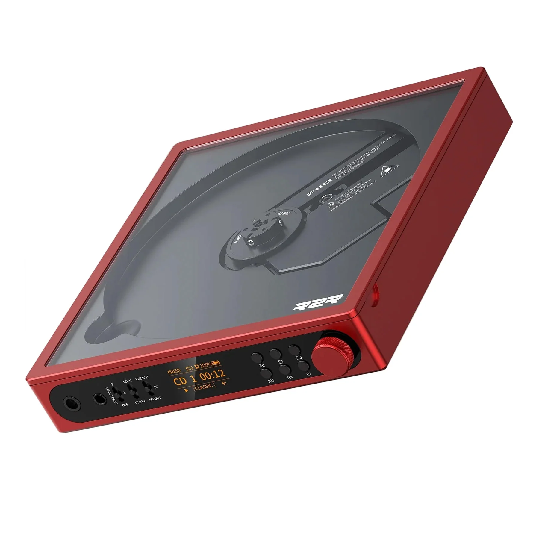 FiiO: DM15 R2R Hi-Fi Portable CD Player w/ Bluetooth - Image 7