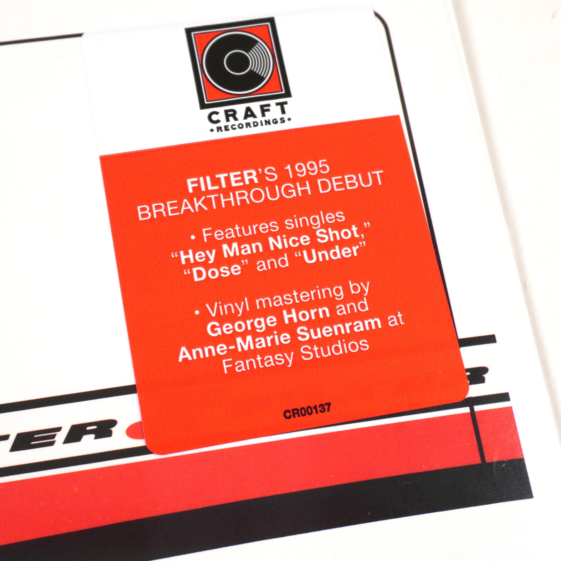 Filter: Short Bus Vinyl LP - Image 4